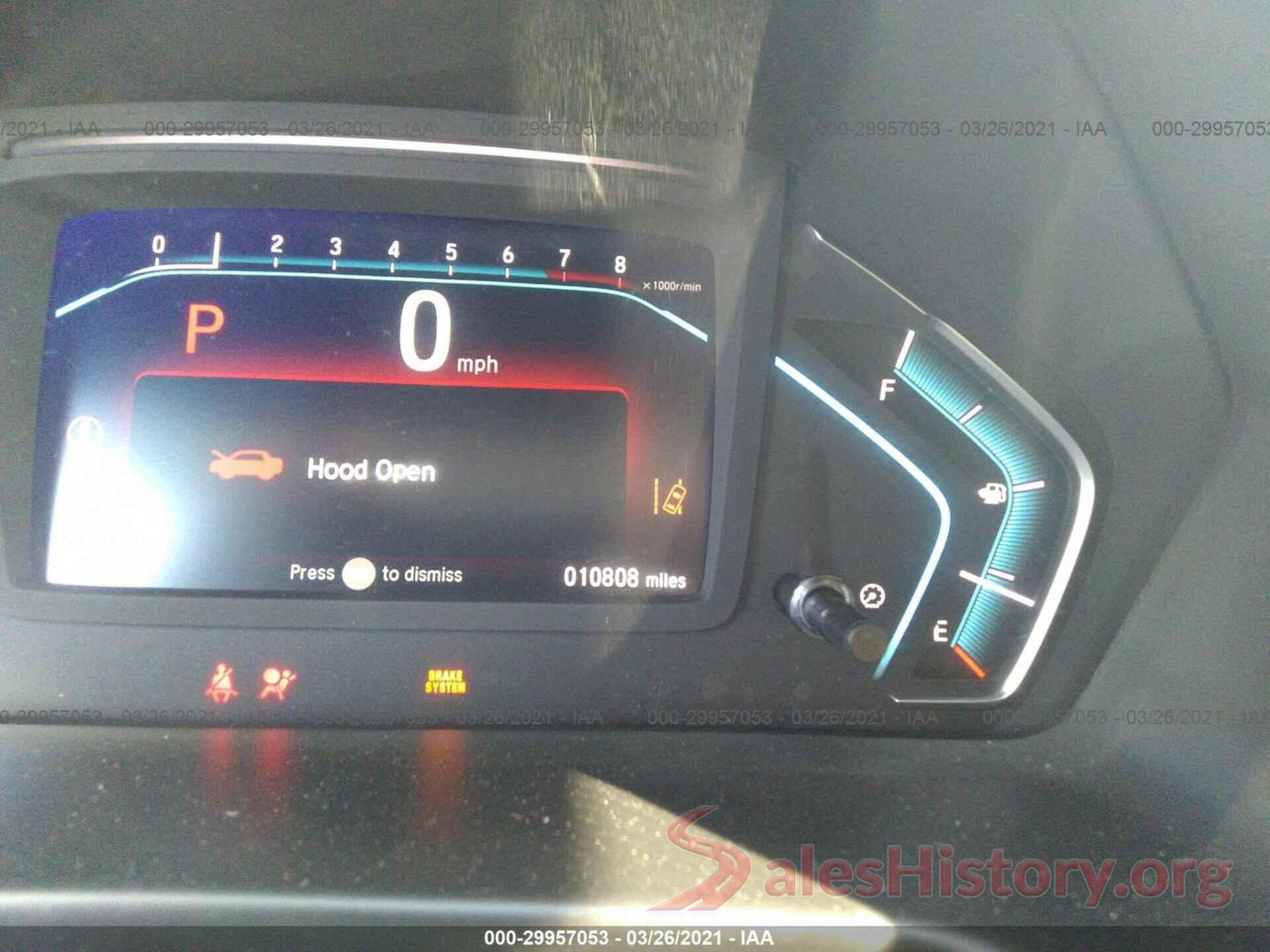 5FNRL6H56KB088090 2019 HONDA ODYSSEY