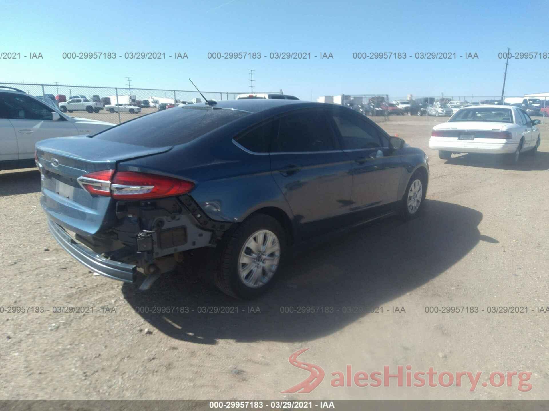 3FA6P0G78KR275603 2019 FORD FUSION