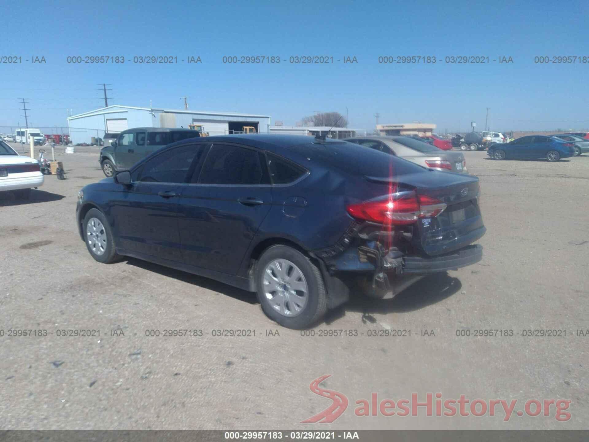 3FA6P0G78KR275603 2019 FORD FUSION