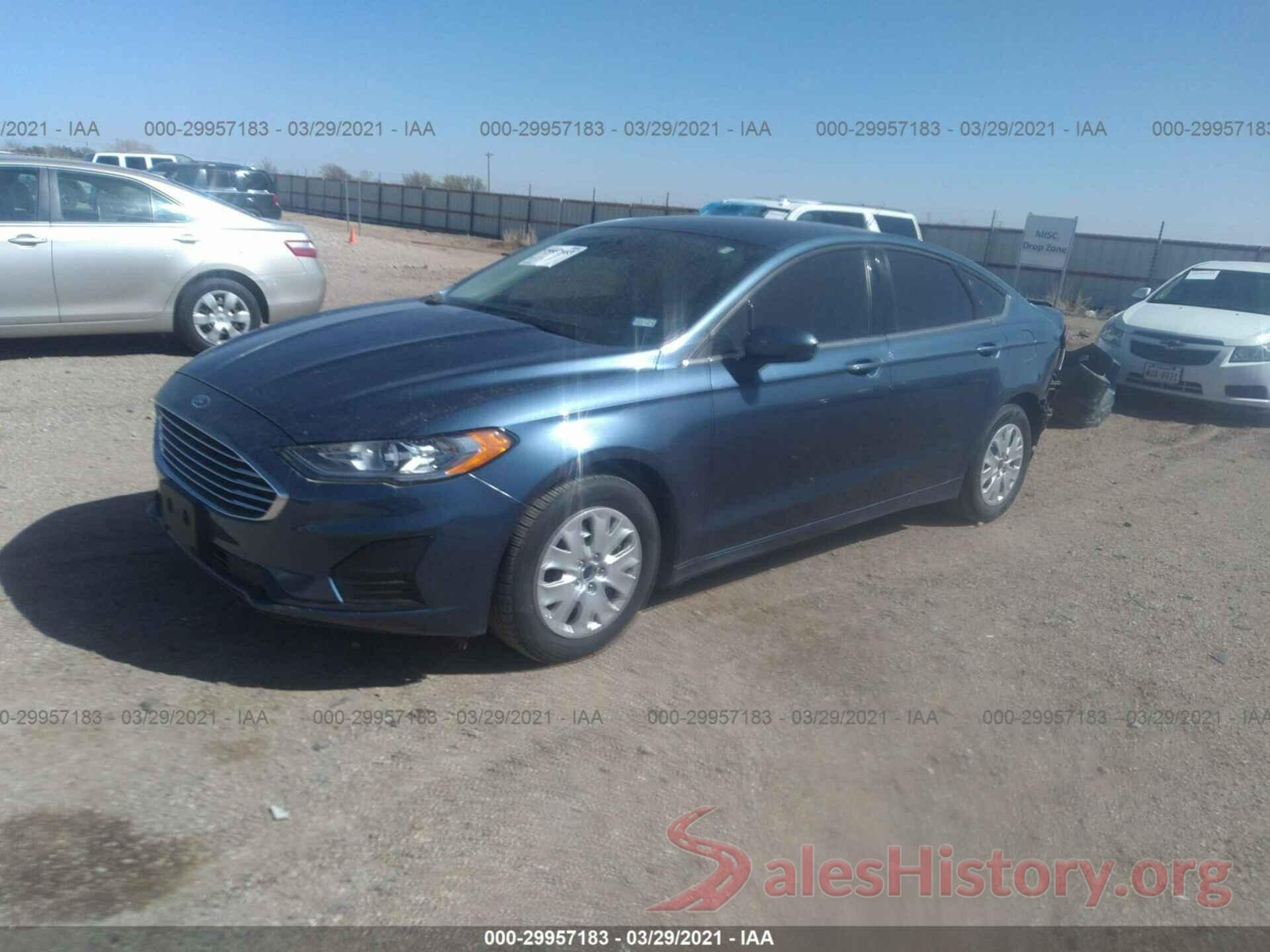 3FA6P0G78KR275603 2019 FORD FUSION