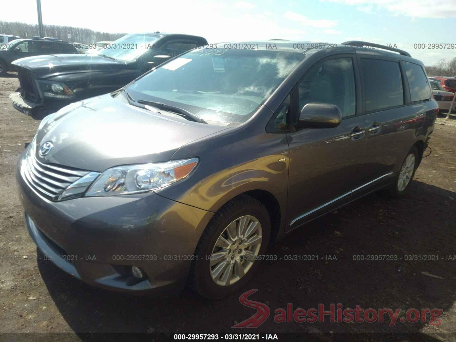 5TDDZ3DC0HS147568 2017 TOYOTA SIENNA