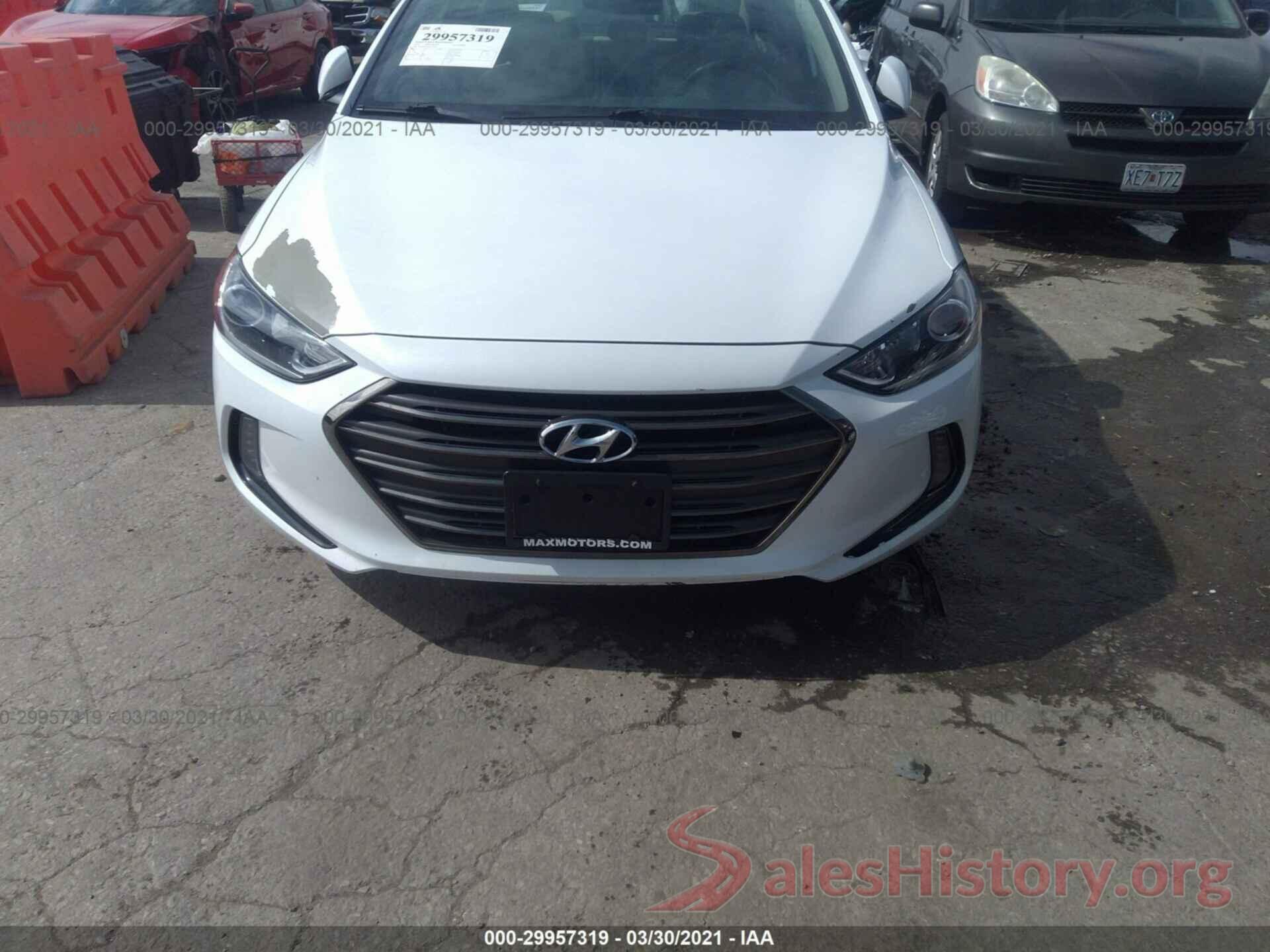 5NPD84LF1JH293560 2018 HYUNDAI ELANTRA