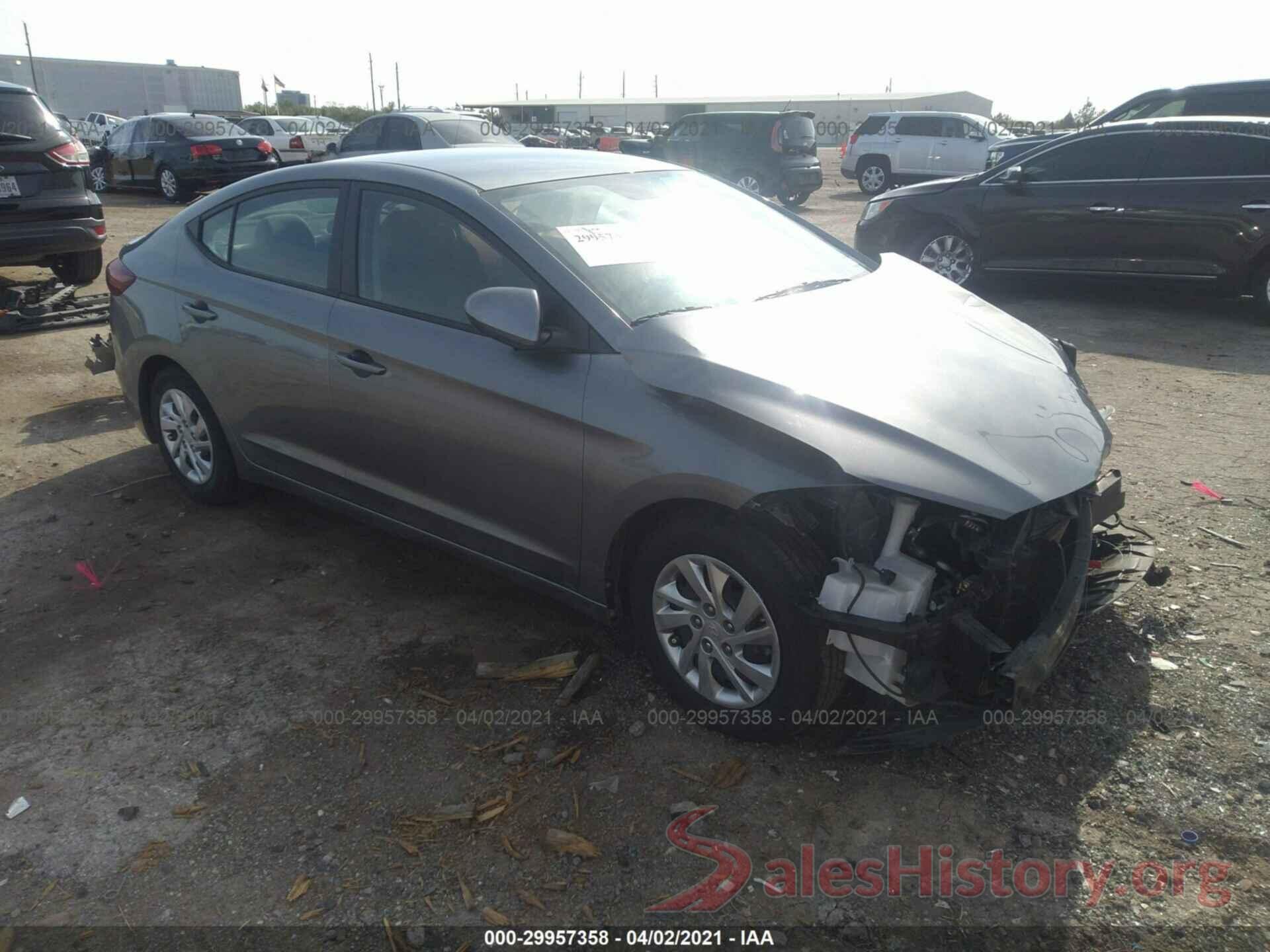 KMHD74LF6JU451959 2018 HYUNDAI ELANTRA