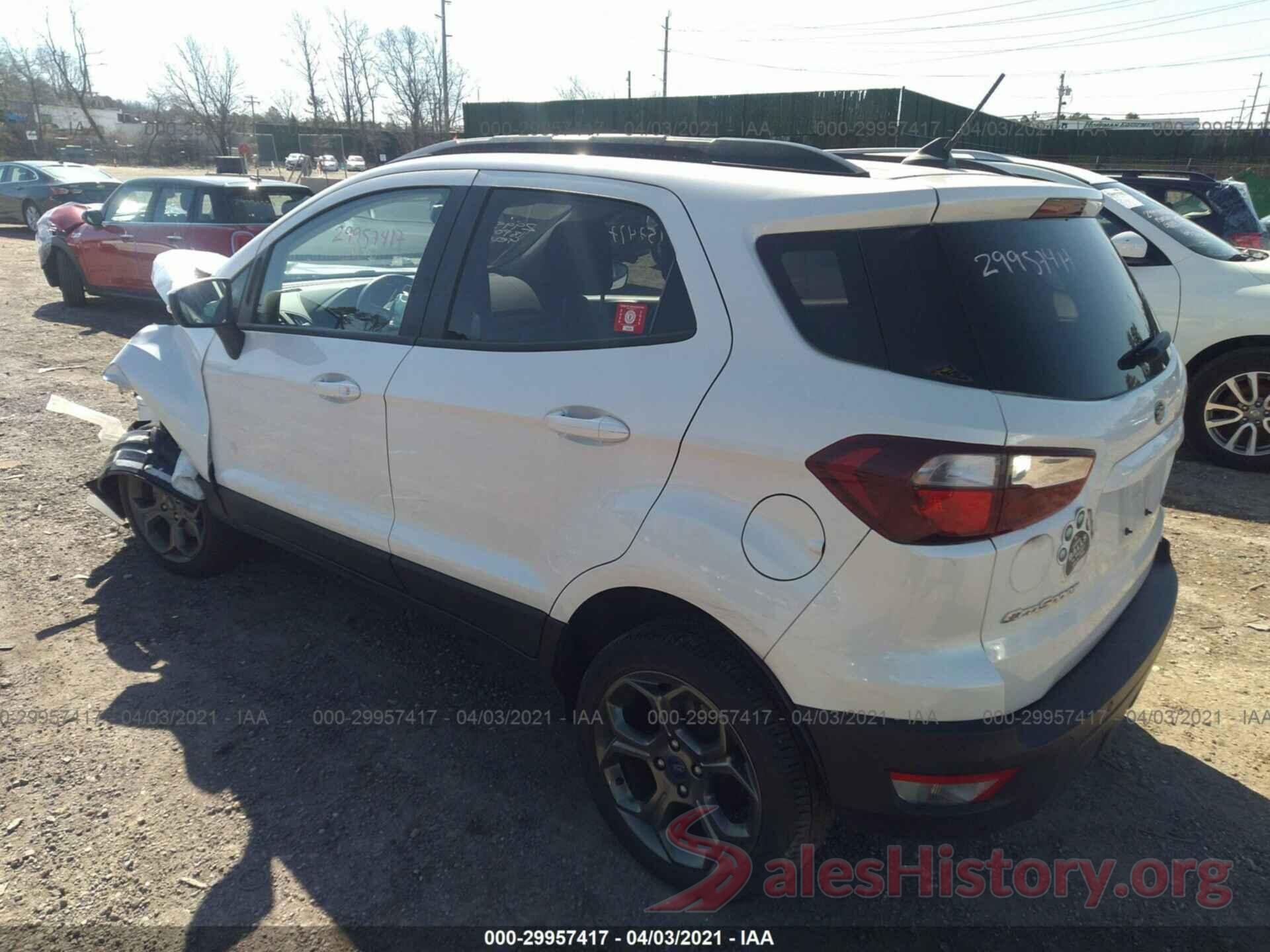 MAJ6P1CL0JC178854 2018 FORD ECOSPORT