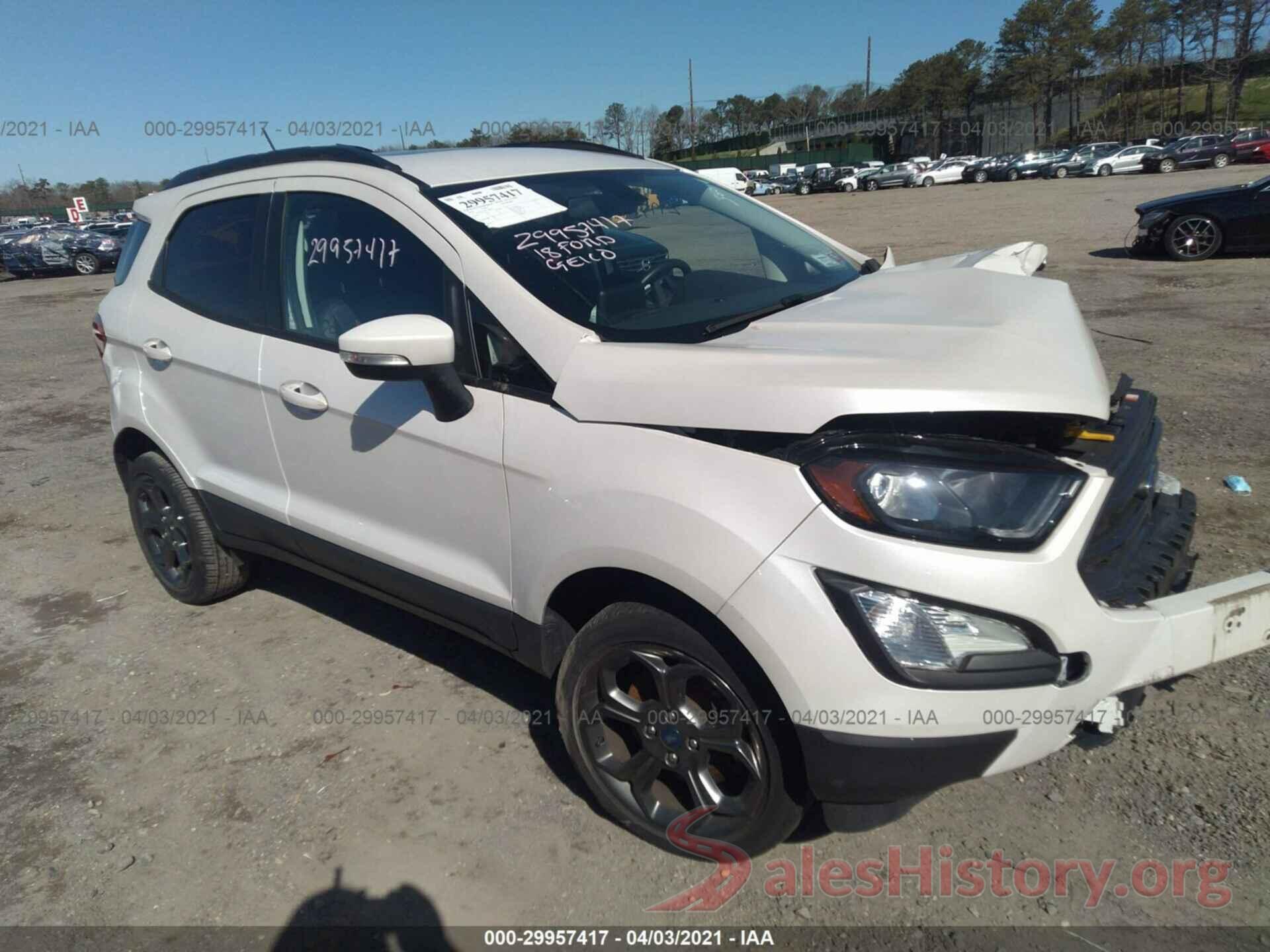 MAJ6P1CL0JC178854 2018 FORD ECOSPORT