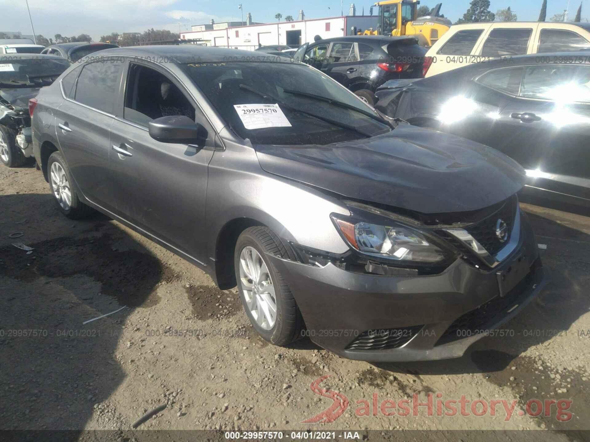 3N1AB7AP2KY292443 2019 NISSAN SENTRA