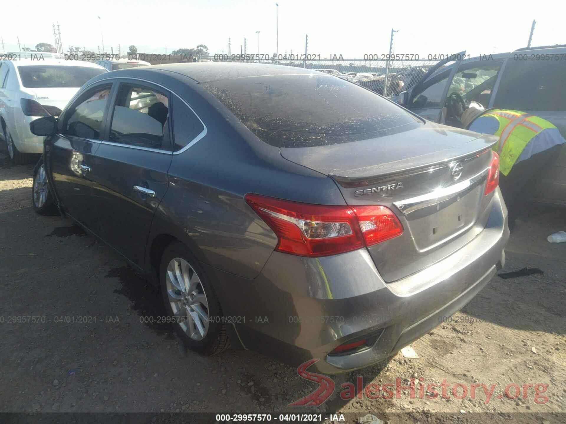 3N1AB7AP2KY292443 2019 NISSAN SENTRA