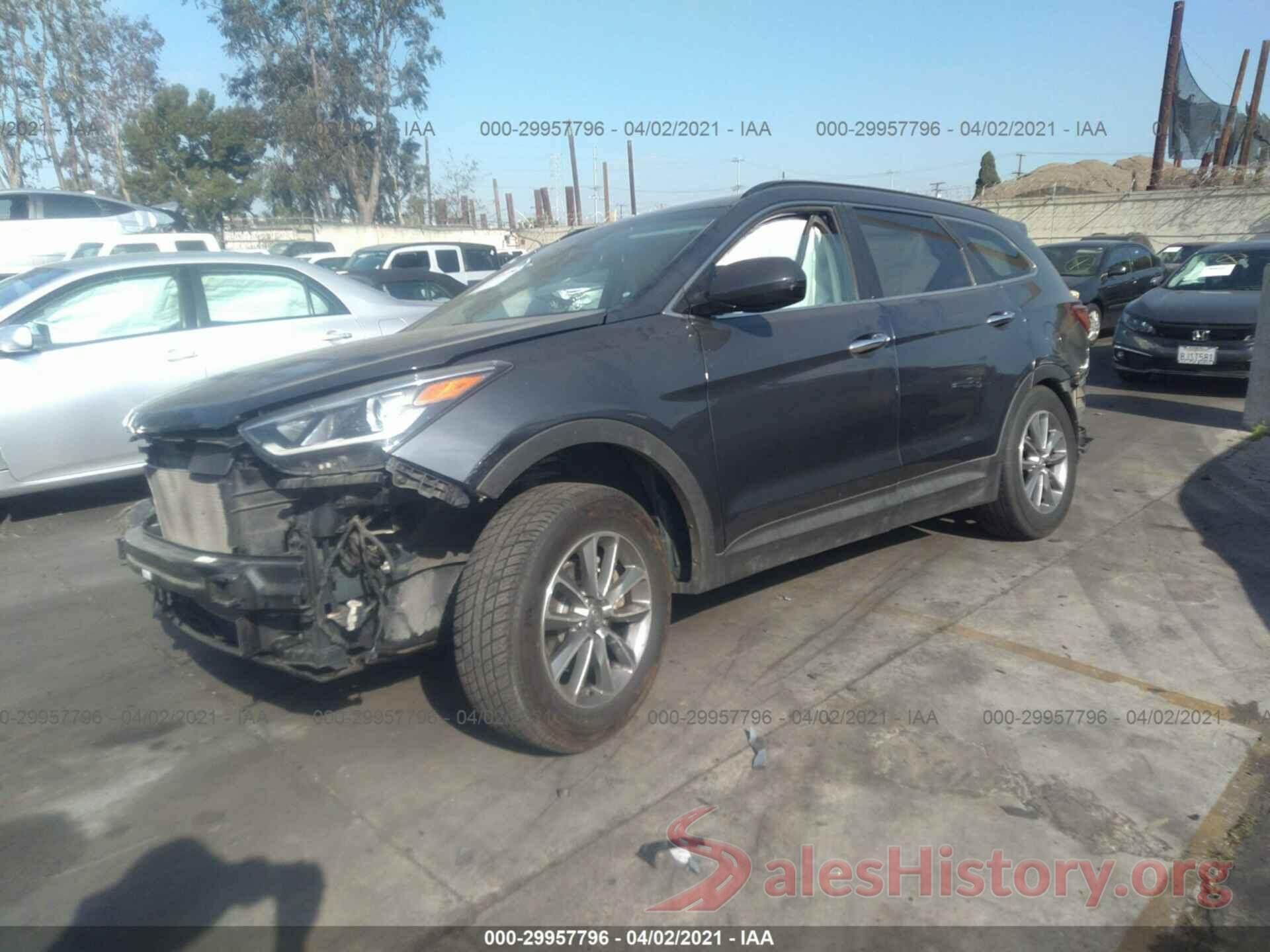 KM8SMDHF1HU167206 2017 HYUNDAI SANTA FE