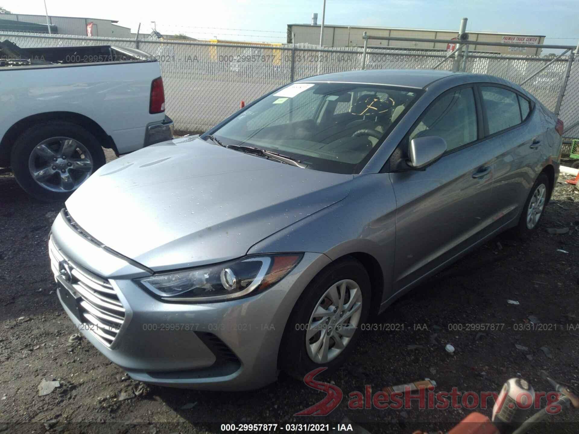 5NPD74LF6HH211982 2017 HYUNDAI ELANTRA