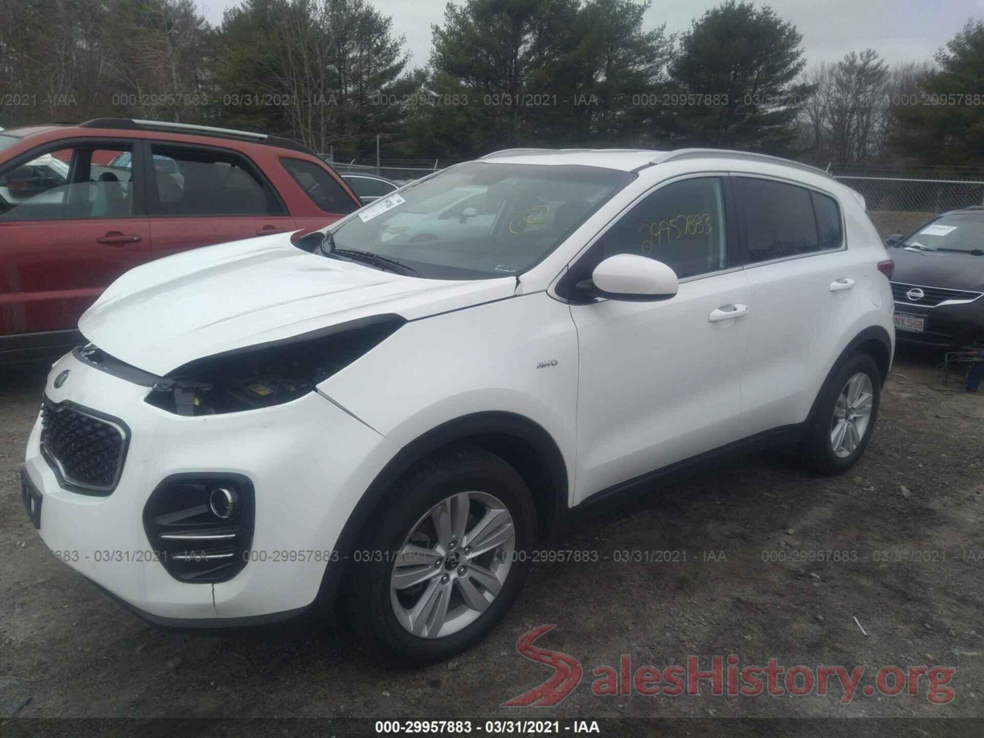 KNDPMCAC7H7035456 2017 KIA SPORTAGE