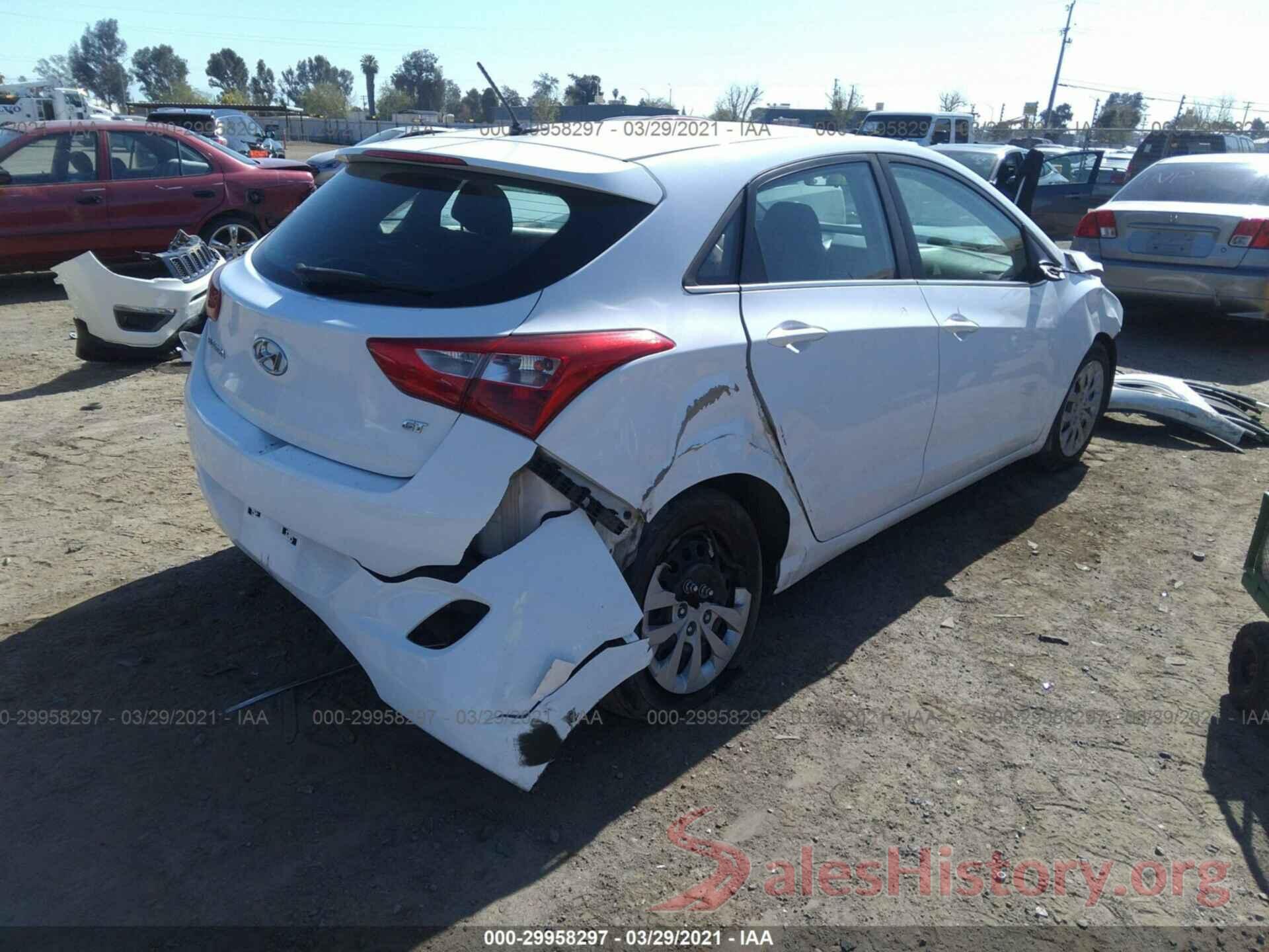 KMHD35LHXHU378852 2017 HYUNDAI ELANTRA GT