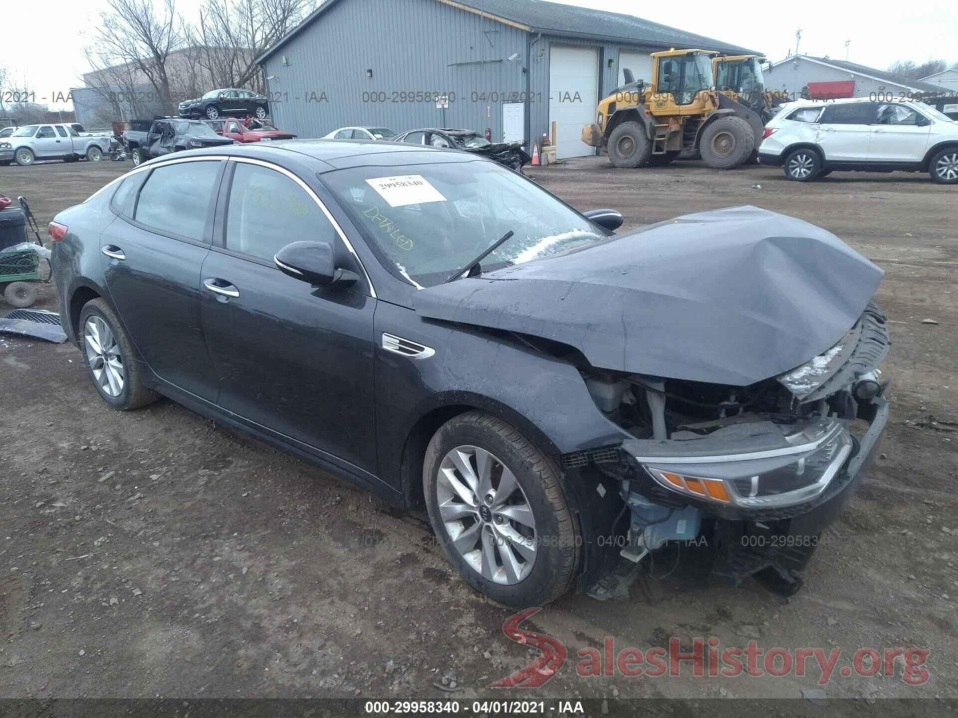 5XXGU4L30HG157635 2017 KIA OPTIMA