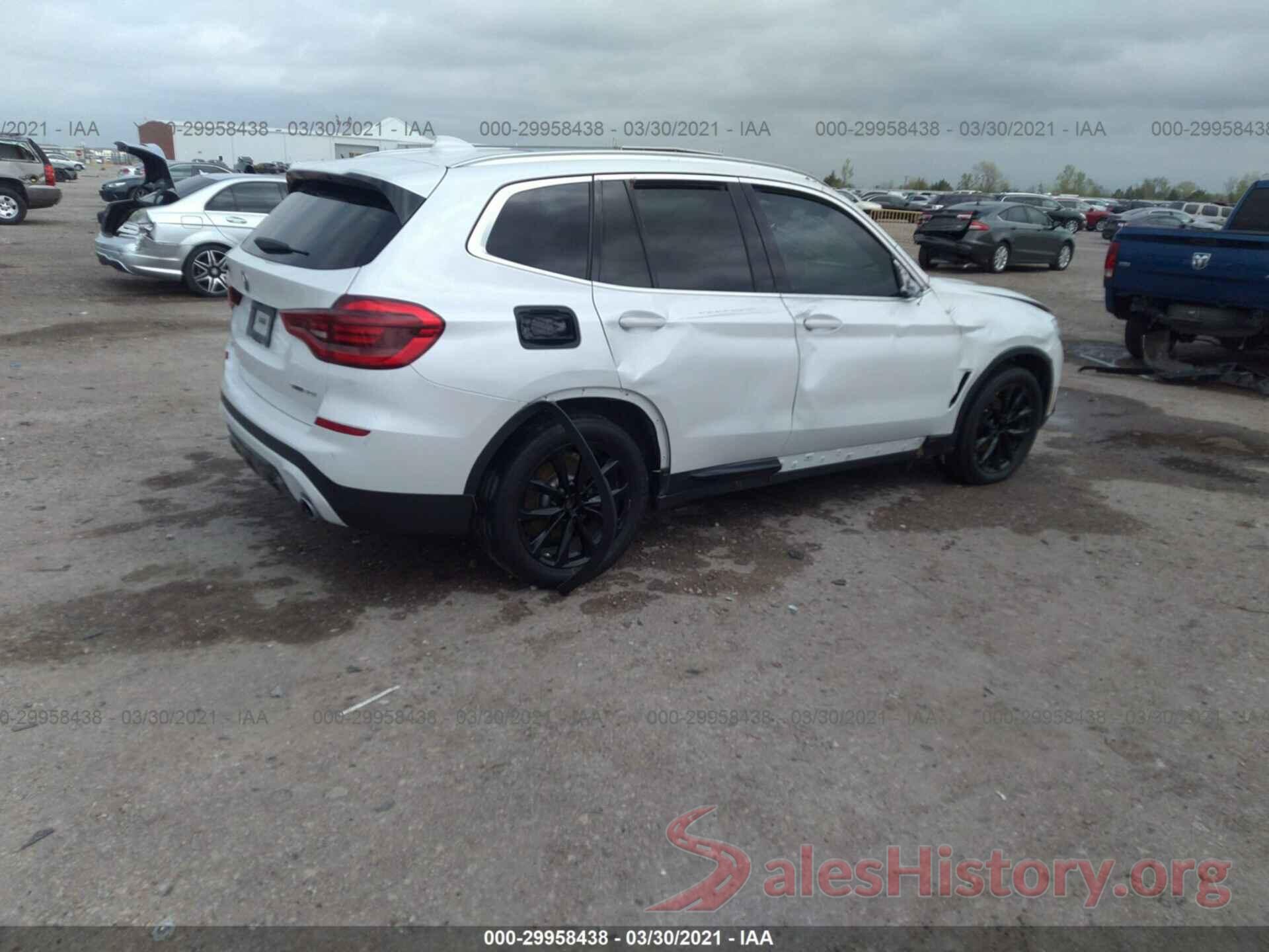 5UXTR7C56KLF37719 2019 BMW X3