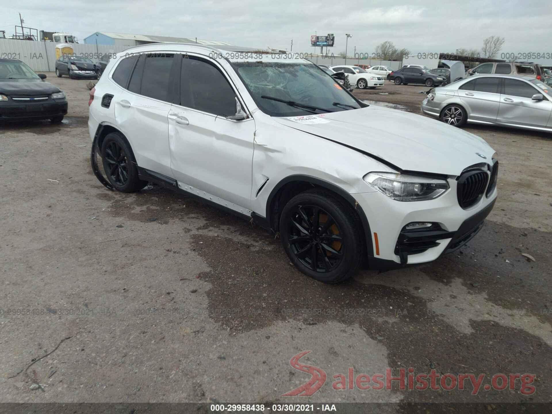 5UXTR7C56KLF37719 2019 BMW X3