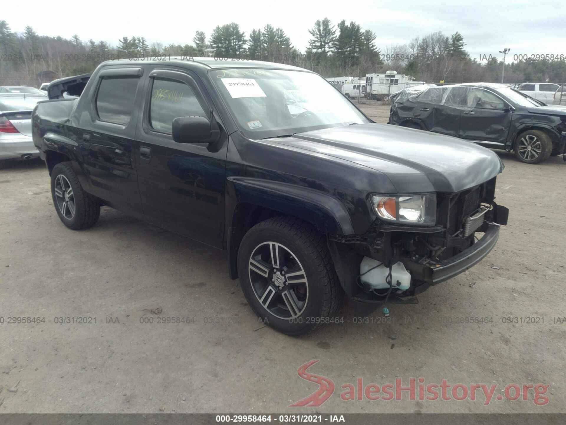 5FPYK1F78CB454632 2012 HONDA RIDGELINE