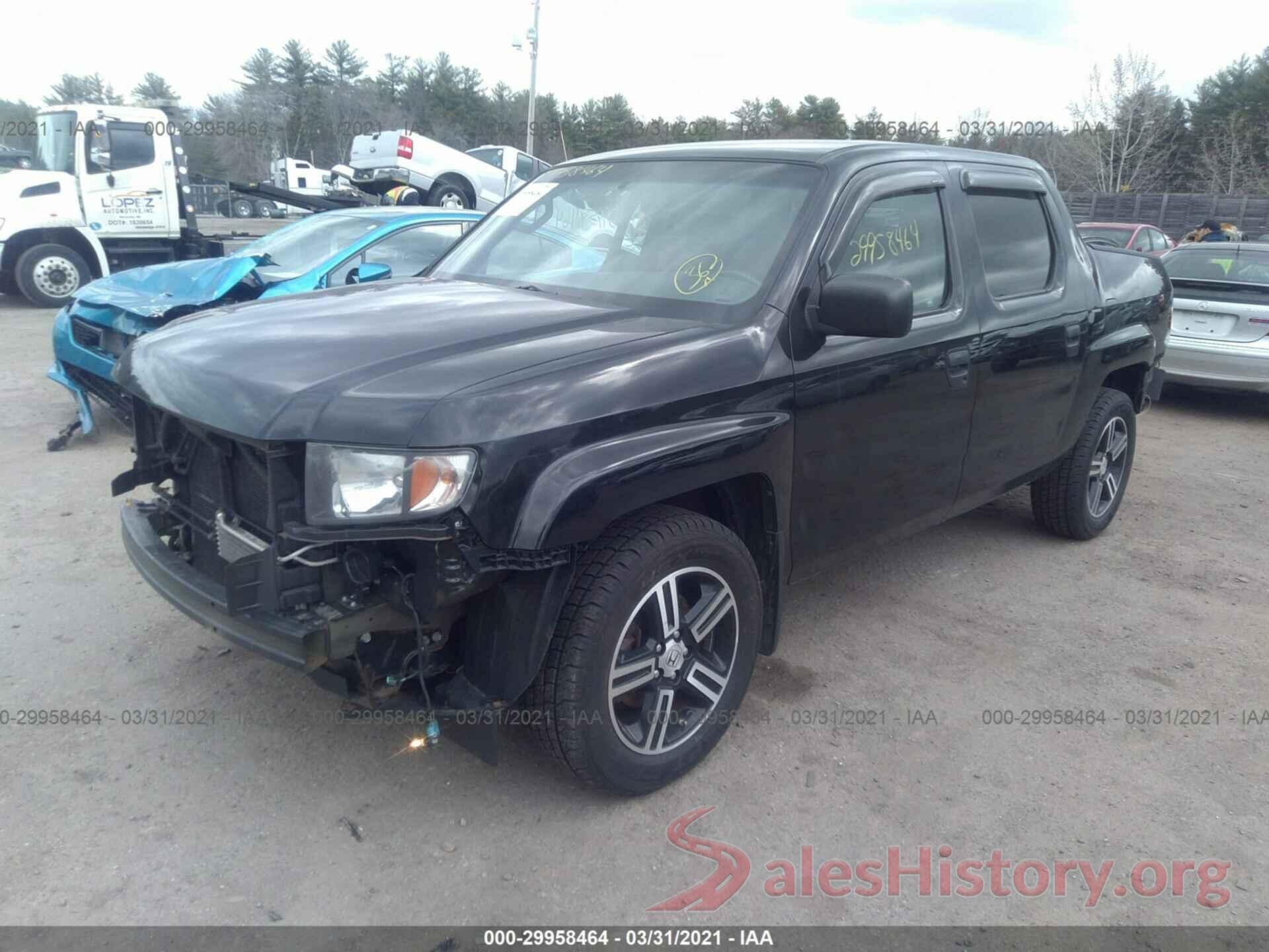 5FPYK1F78CB454632 2012 HONDA RIDGELINE