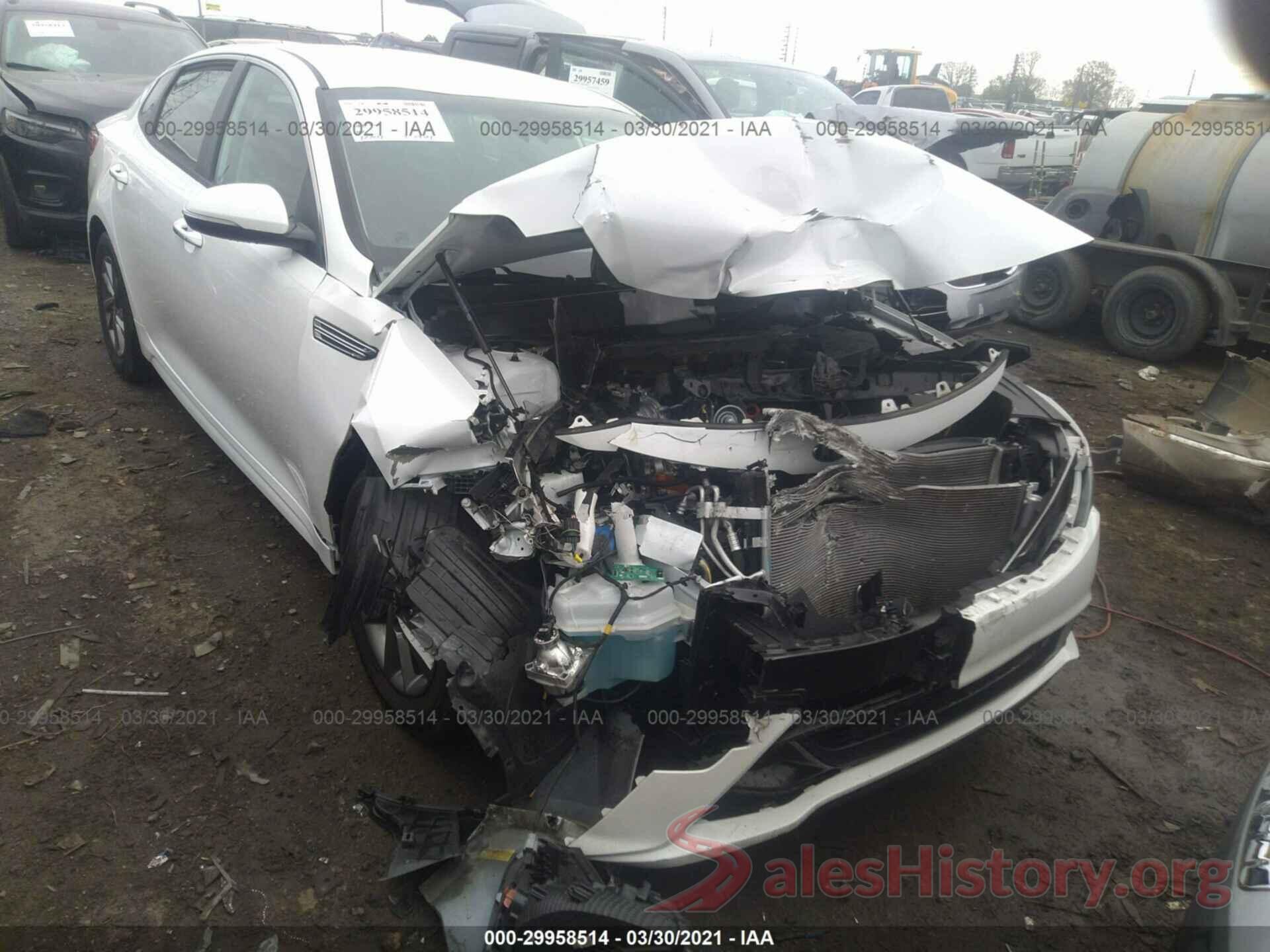 5XXGT4L33LG386435 2020 KIA OPTIMA