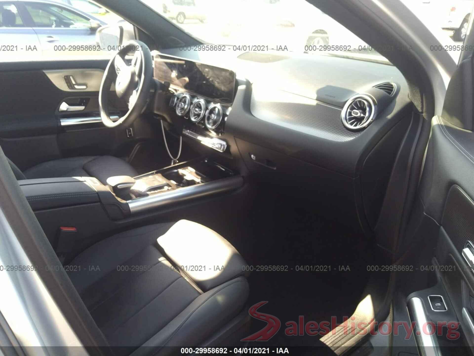 W1N4N4GB2MJ191723 2021 MERCEDES-BENZ GLA