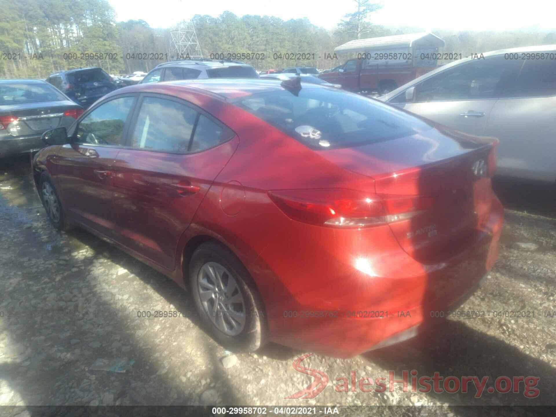 5NPD74LF5HH070838 2017 HYUNDAI ELANTRA