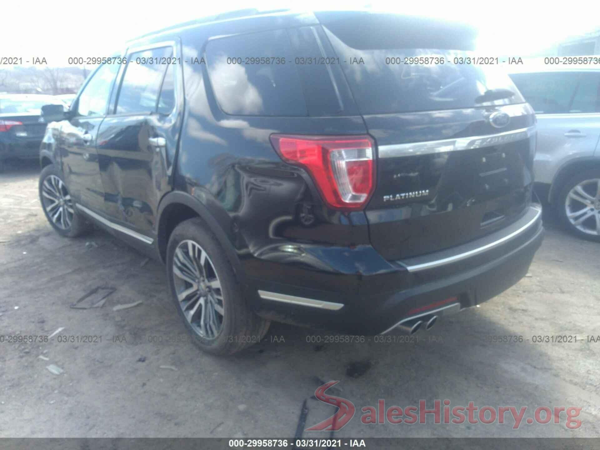 1FM5K8HT9JGC71706 2018 FORD EXPLORER