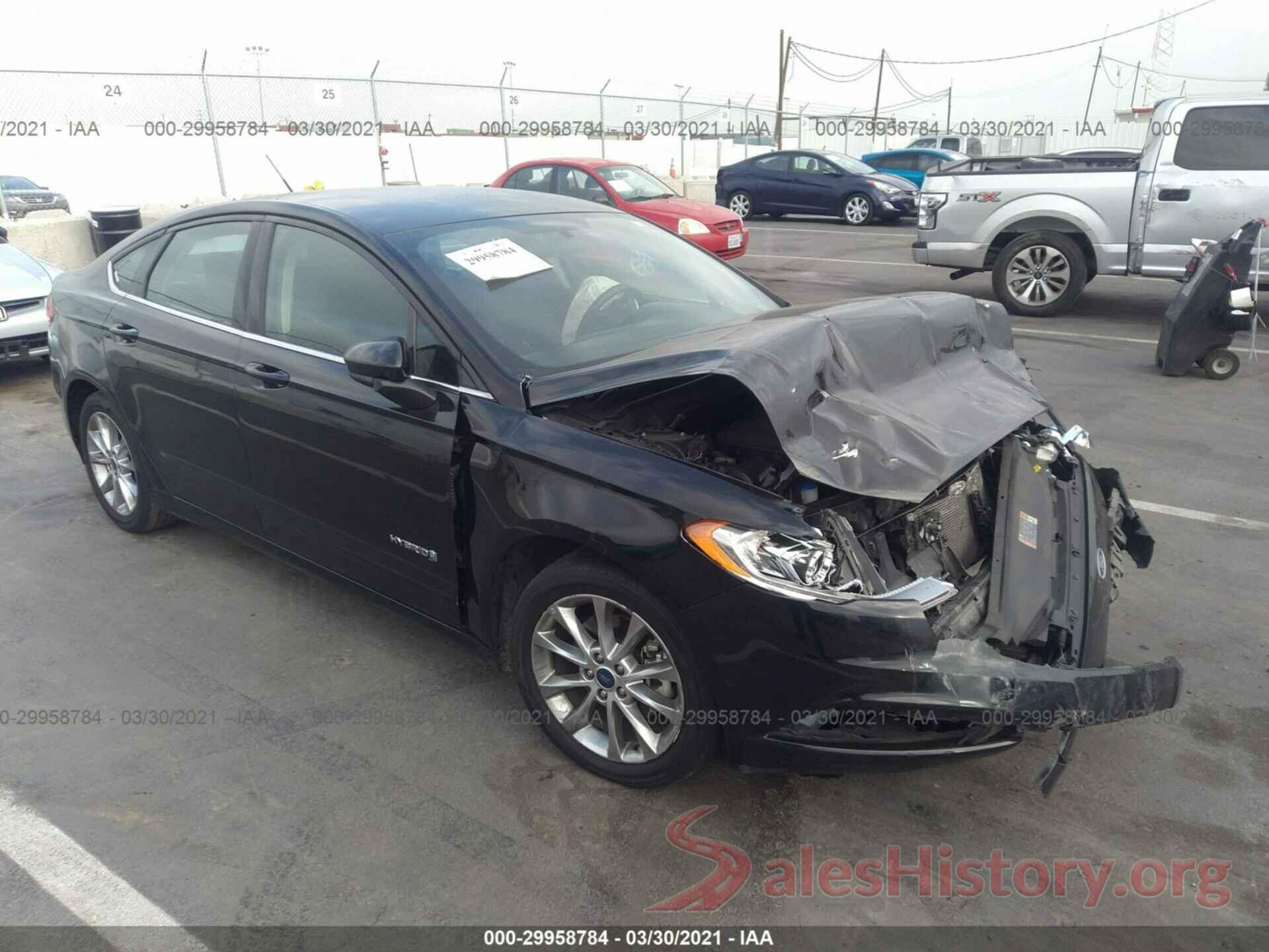 3FA6P0LU3HR374768 2017 FORD FUSION