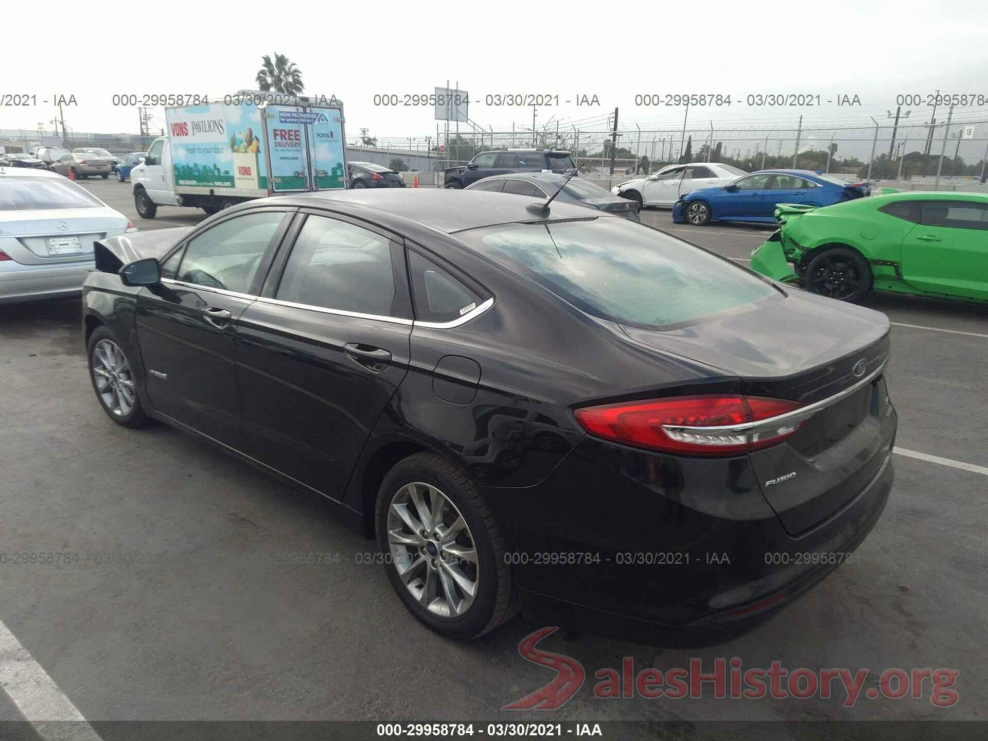 3FA6P0LU3HR374768 2017 FORD FUSION