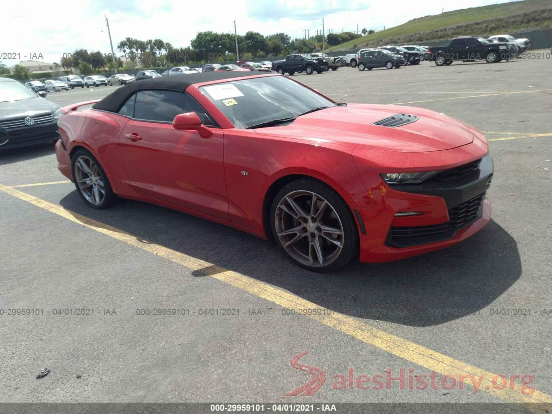 1G1FH3D71K0126844 2019 CHEVROLET CAMARO