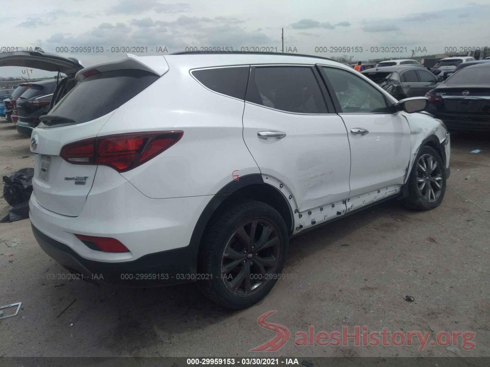 5XYZW4LA5JG570766 2018 HYUNDAI SANTA FE SPORT