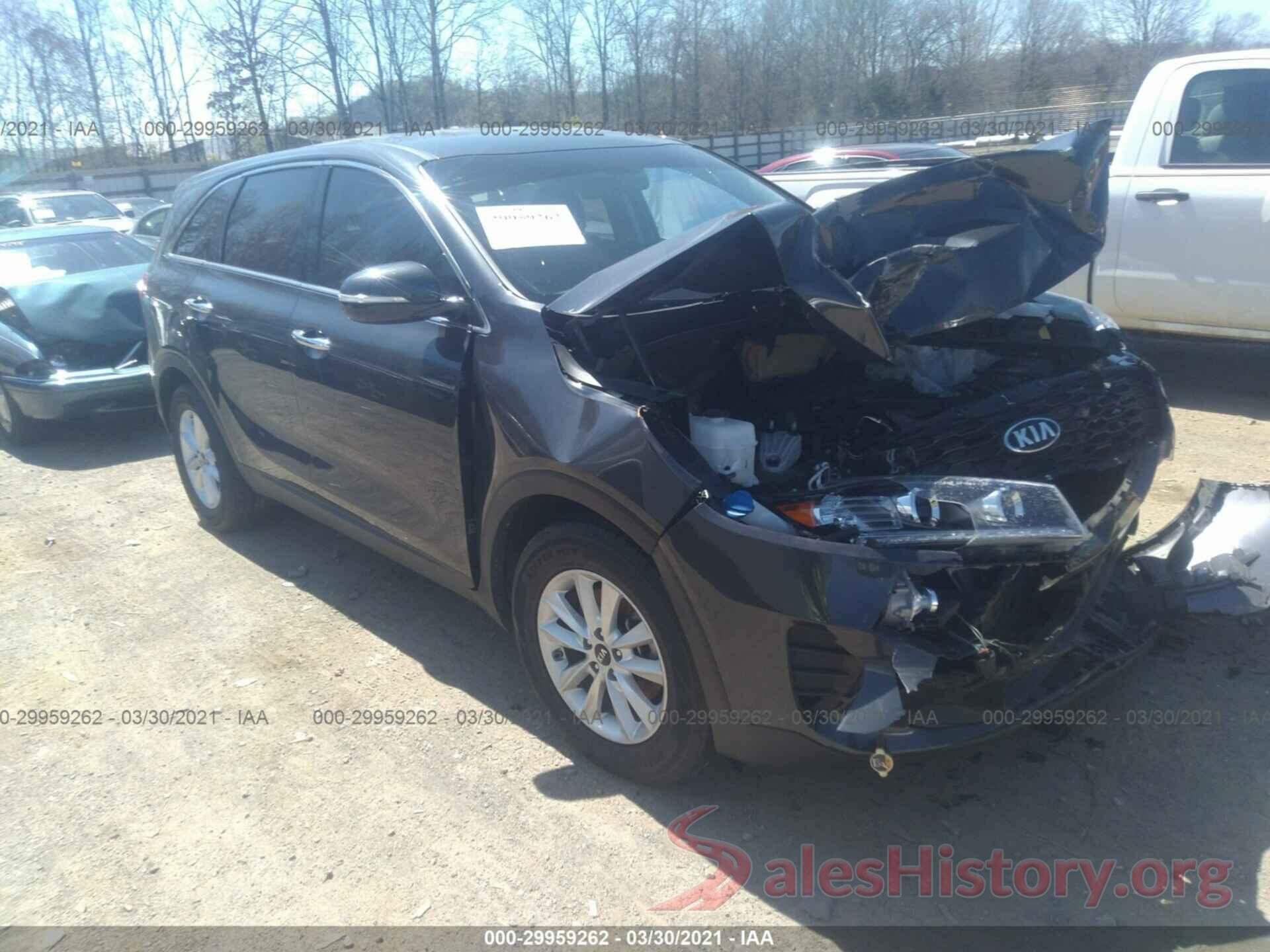 5XYPG4A51KG509586 2019 KIA SORENTO