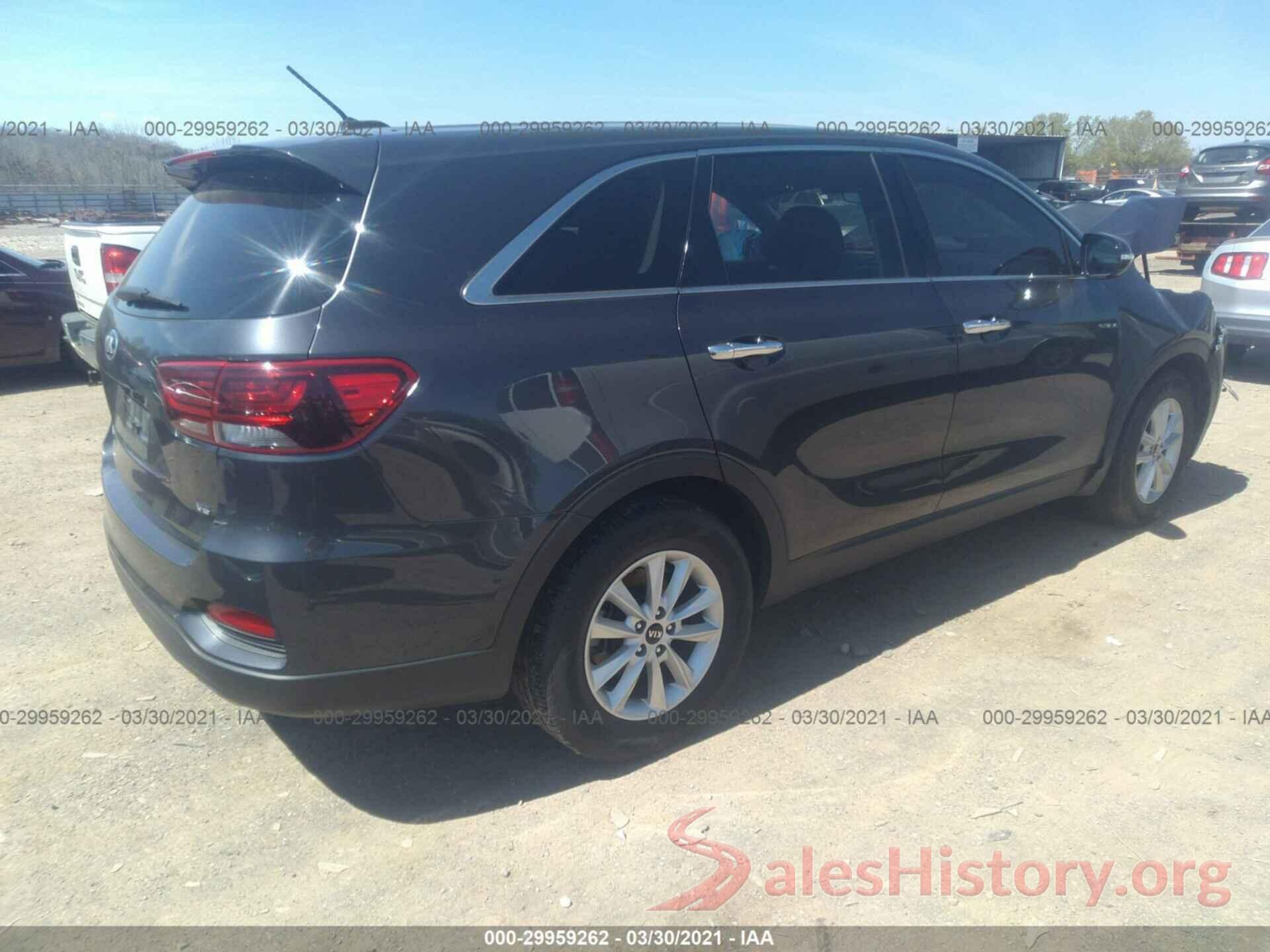 5XYPG4A51KG509586 2019 KIA SORENTO