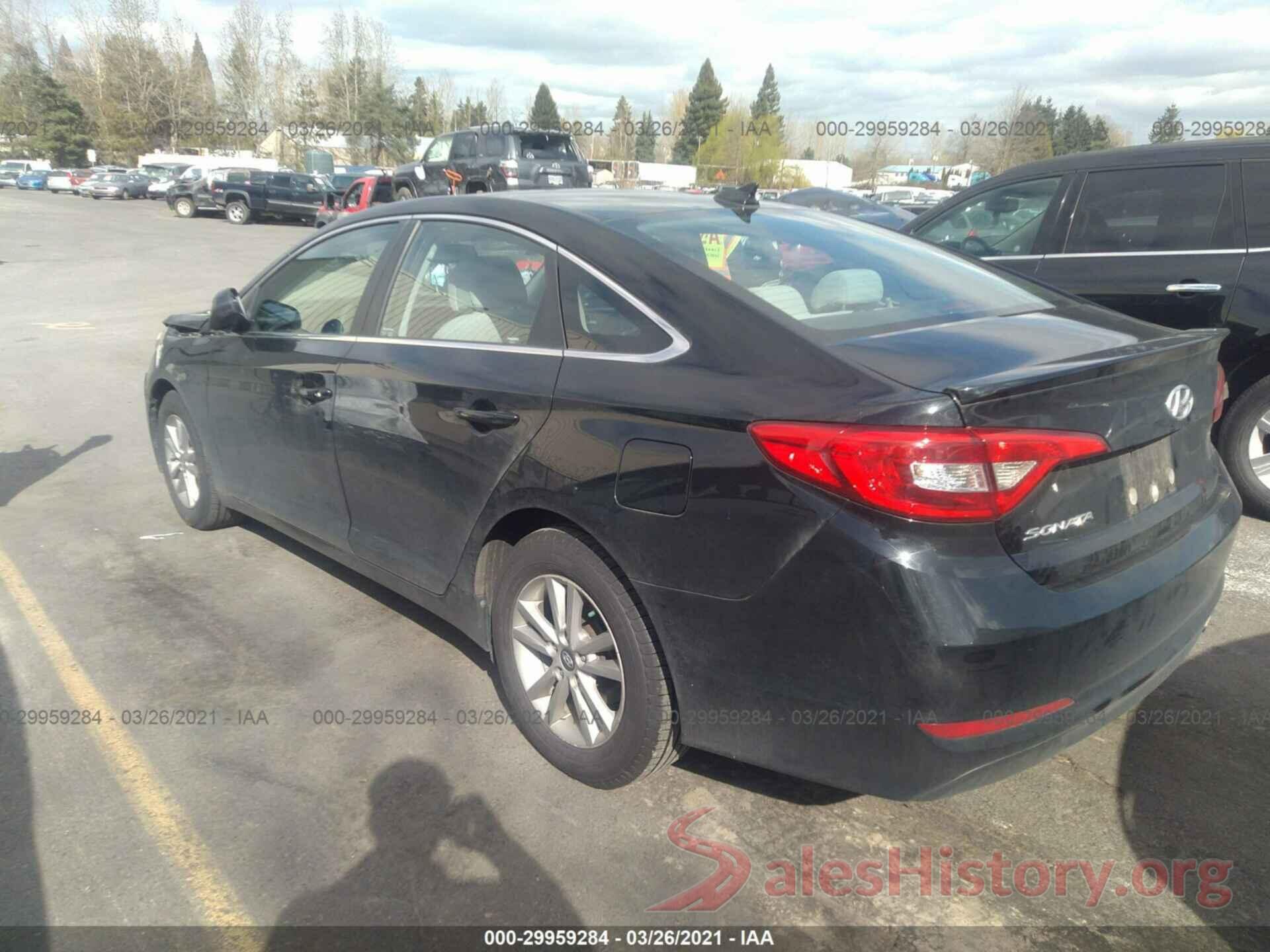 5NPE24AF5GH262099 2016 HYUNDAI SONATA