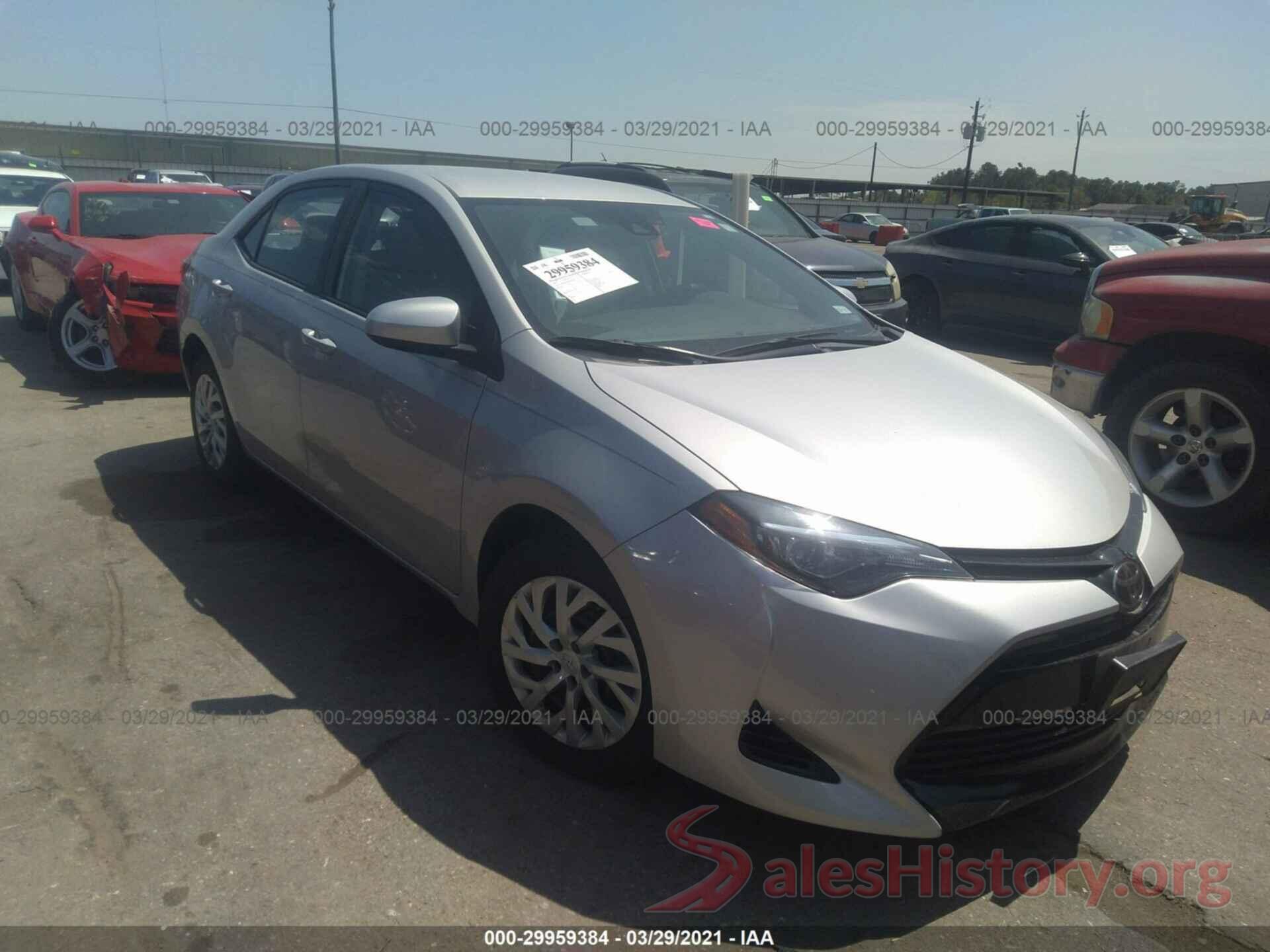 5YFBURHE5HP658240 2017 TOYOTA COROLLA