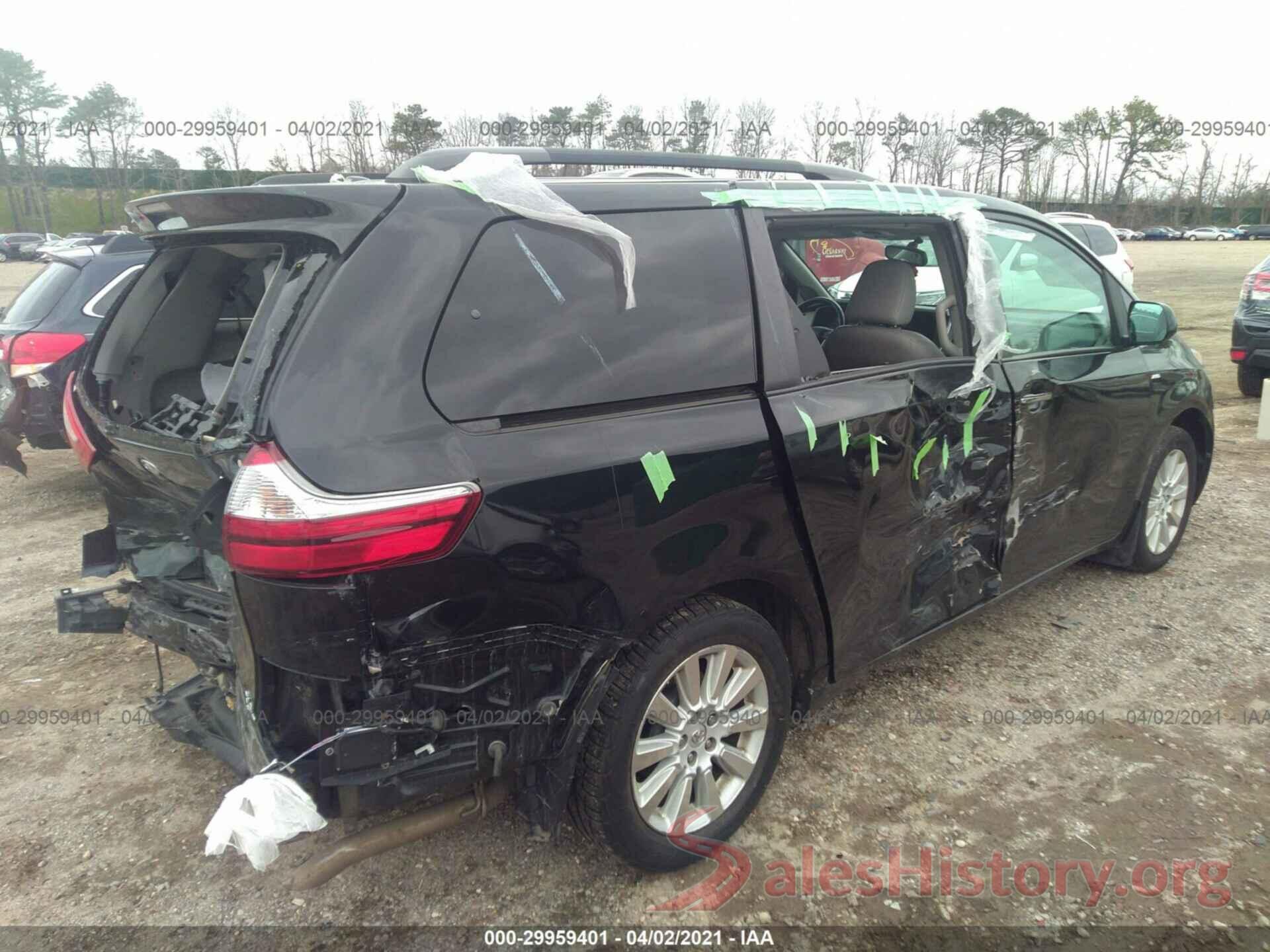 5TDDK3DC9GS137057 2016 TOYOTA SIENNA