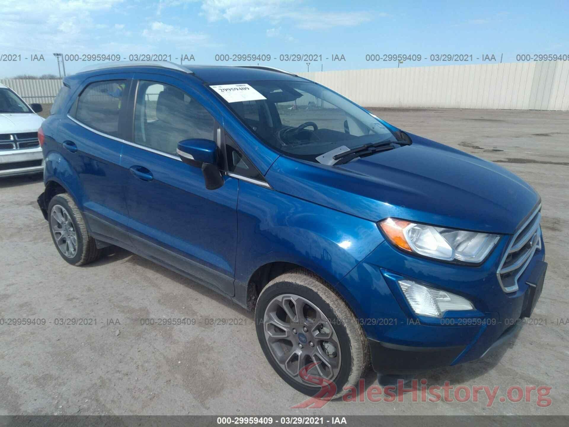 MAJ6P1WL9JC246936 2018 FORD ECOSPORT