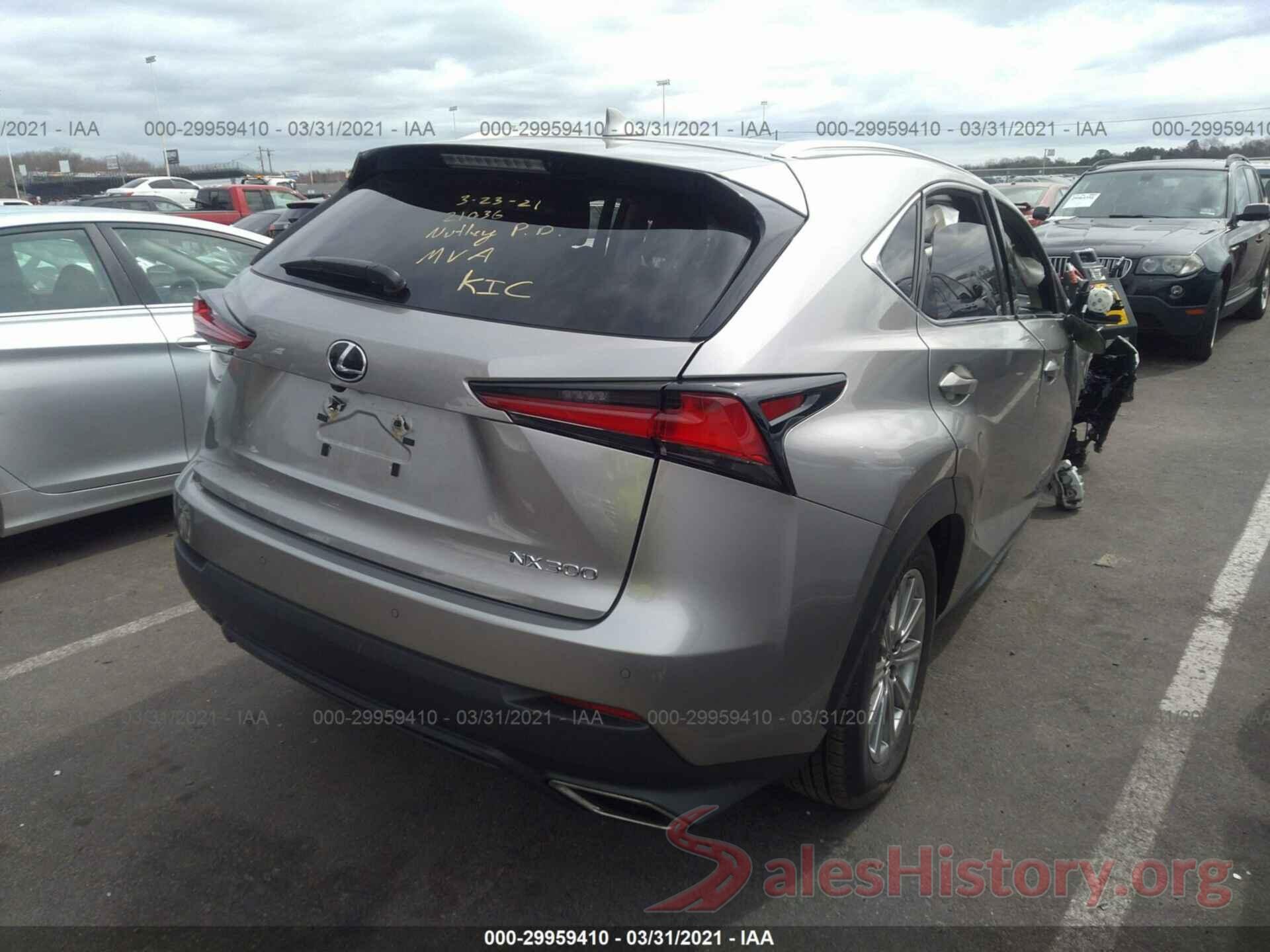 JTJDARDZ7L2232046 2020 LEXUS NX