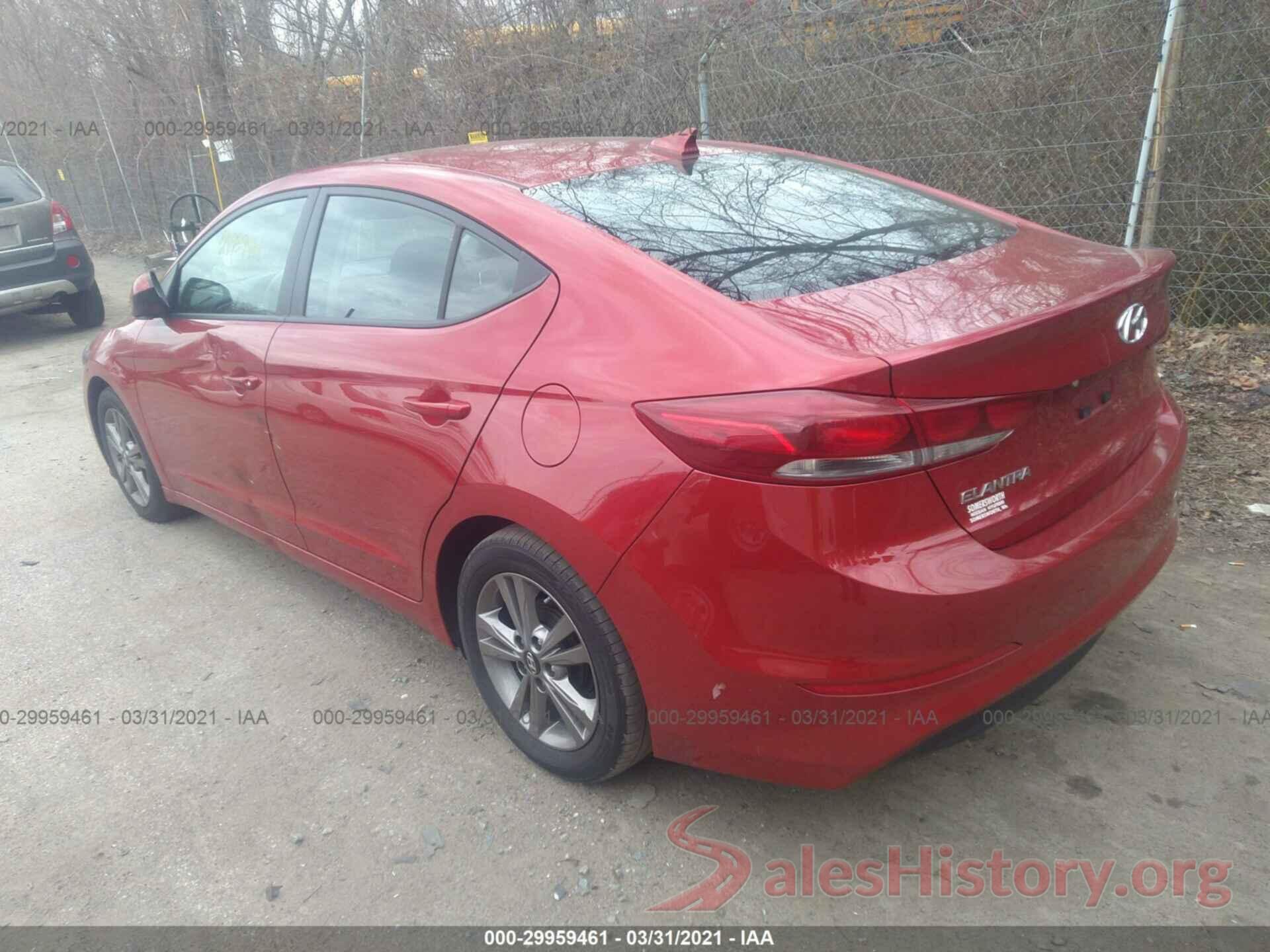 5NPD84LF5HH130145 2017 HYUNDAI ELANTRA