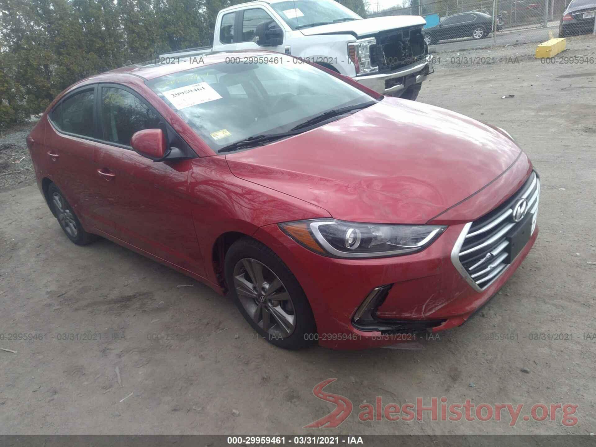 5NPD84LF5HH130145 2017 HYUNDAI ELANTRA