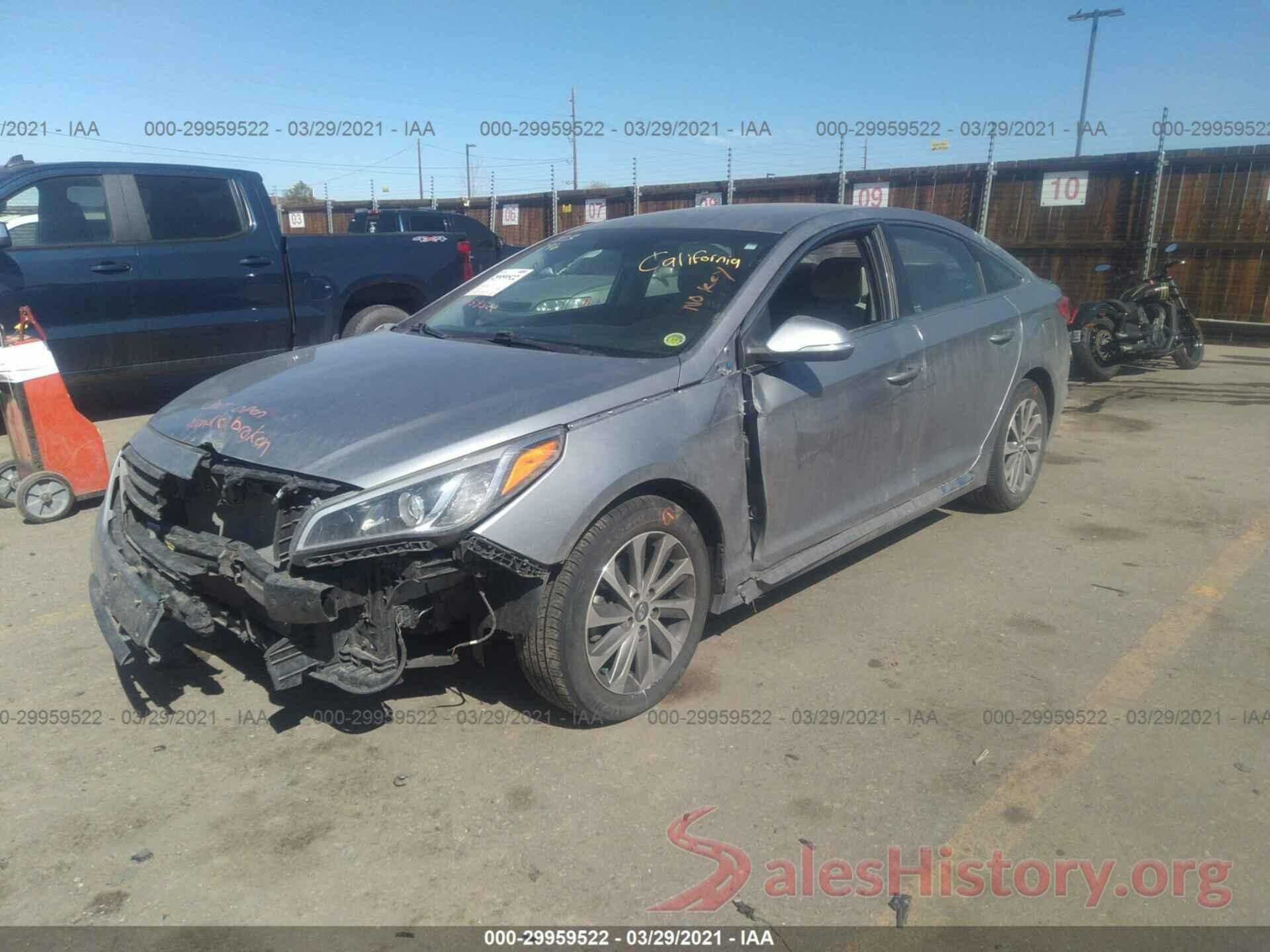 5NPE34AF8GH272428 2016 HYUNDAI SONATA