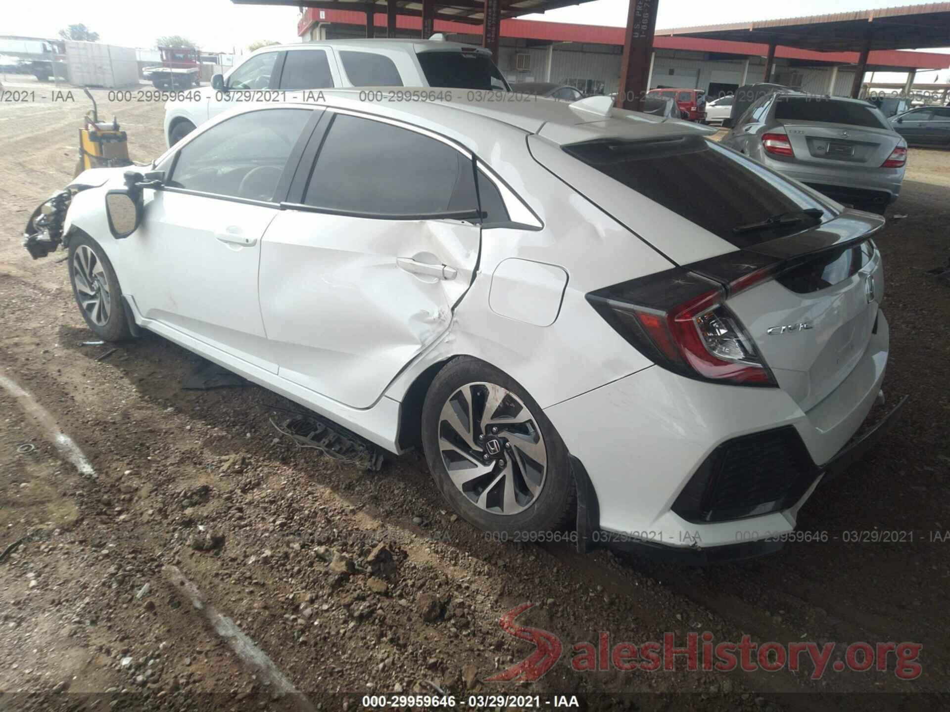 SHHFK7H22HU223008 2017 HONDA CIVIC HATCHBACK