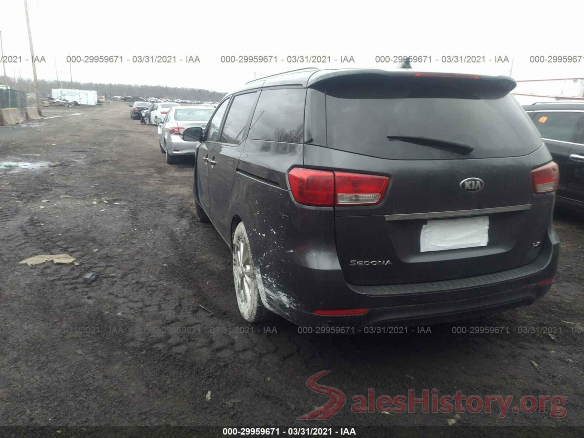 KNDMB5C14G6111221 2016 KIA SEDONA