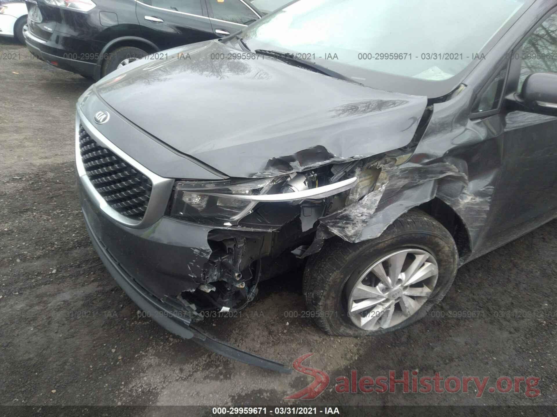 KNDMB5C14G6111221 2016 KIA SEDONA