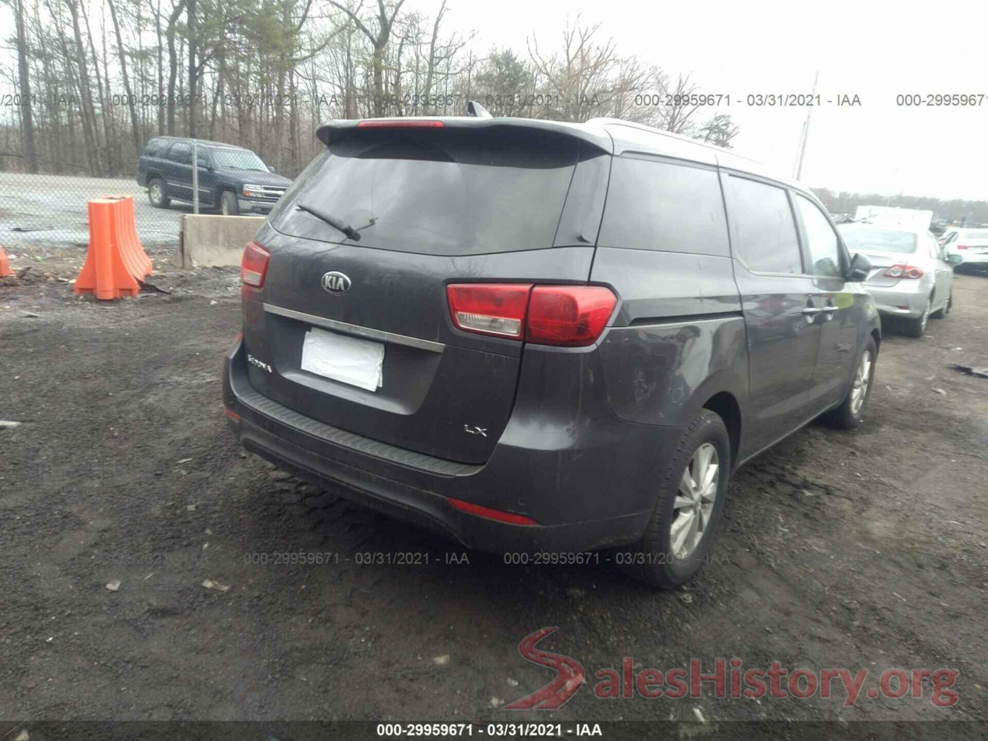 KNDMB5C14G6111221 2016 KIA SEDONA