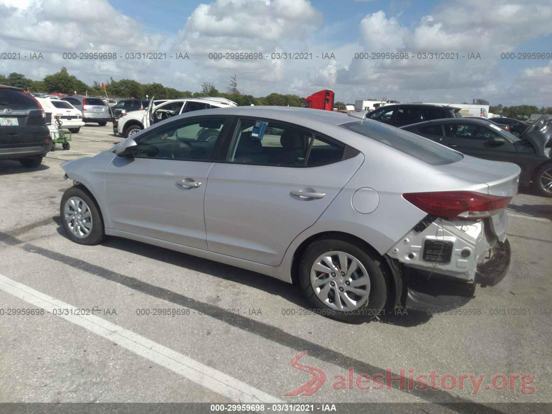 KMHD74LF2HU161714 2017 HYUNDAI ELANTRA