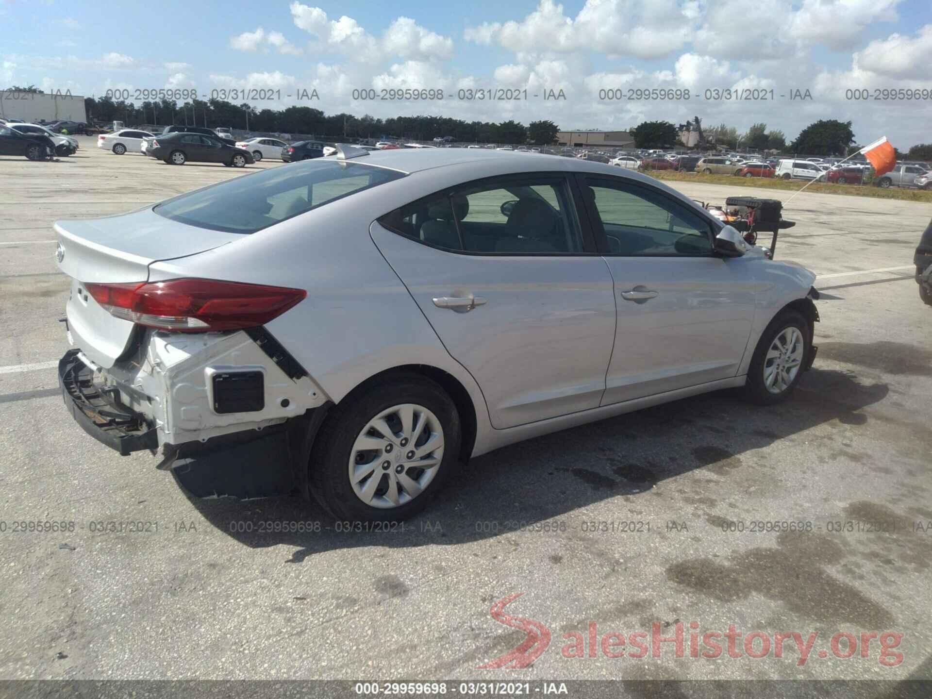 KMHD74LF2HU161714 2017 HYUNDAI ELANTRA