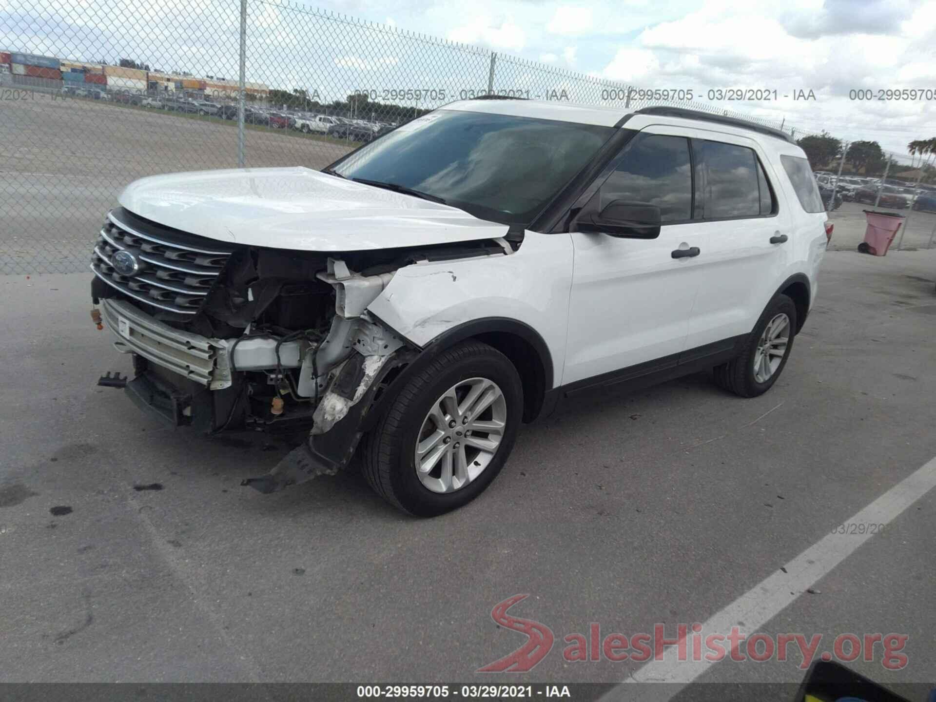 1FM5K7B84HGC53087 2017 FORD EXPLORER