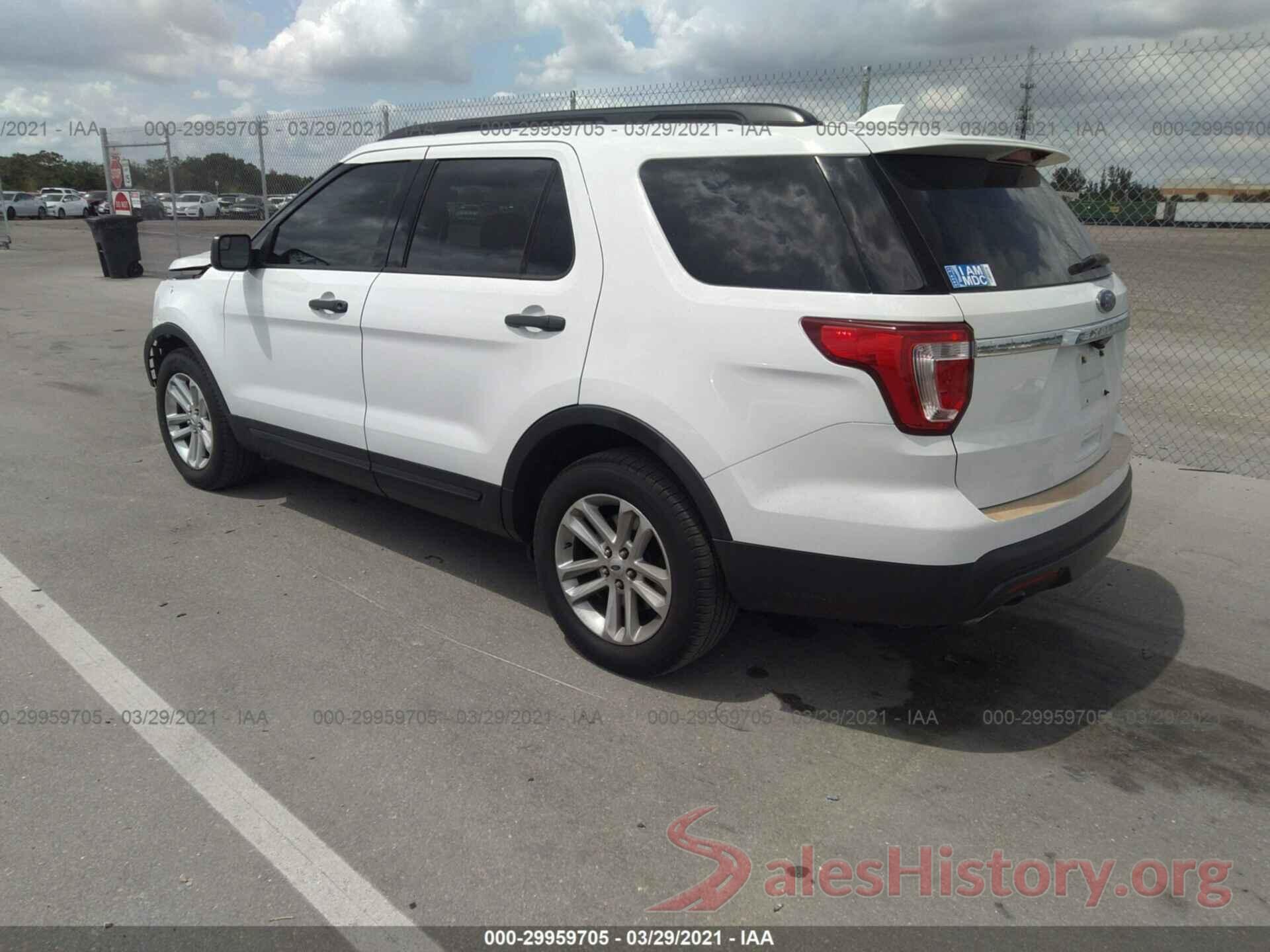 1FM5K7B84HGC53087 2017 FORD EXPLORER