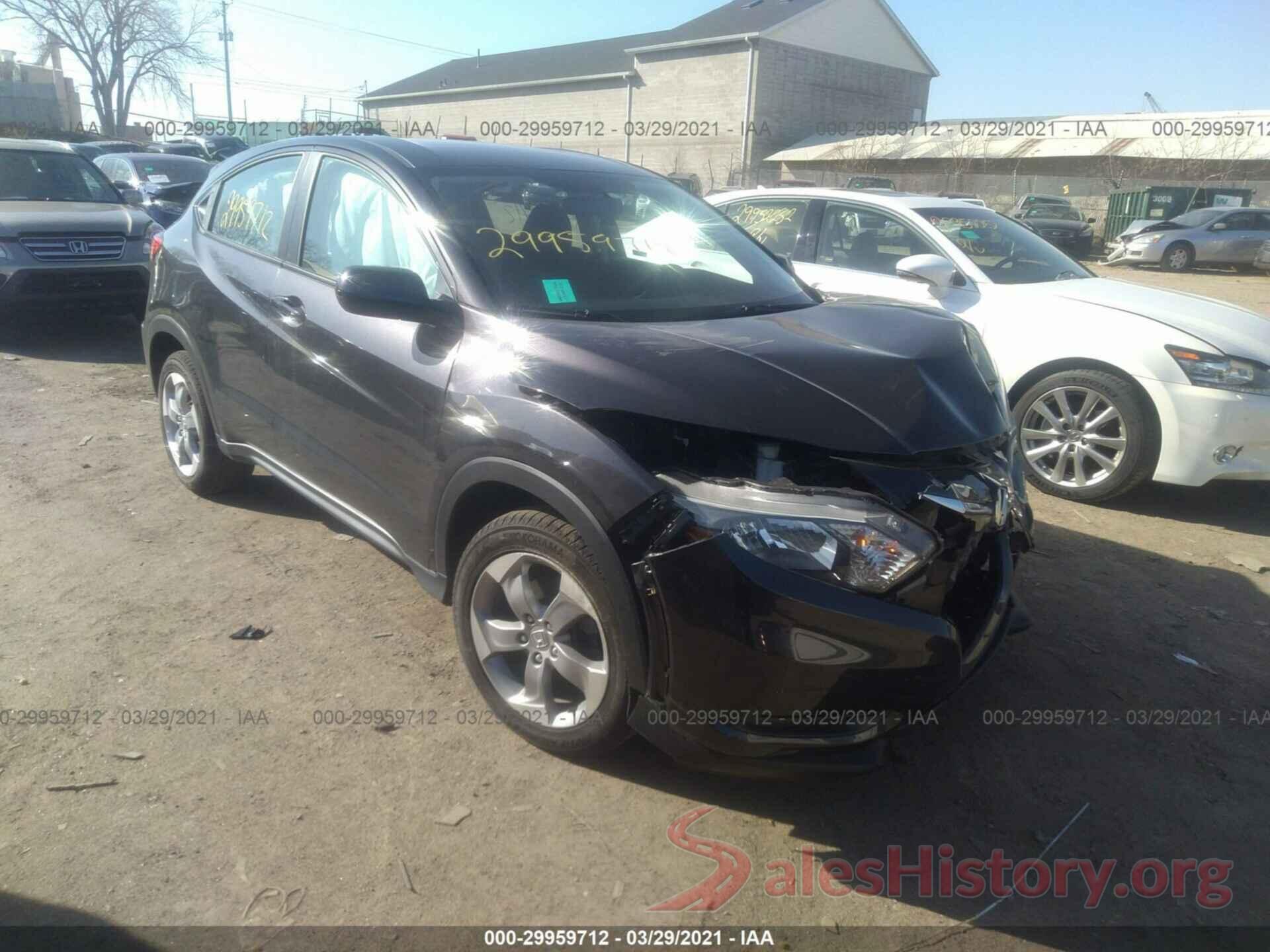 3CZRU6H33JG726701 2018 HONDA HR-V