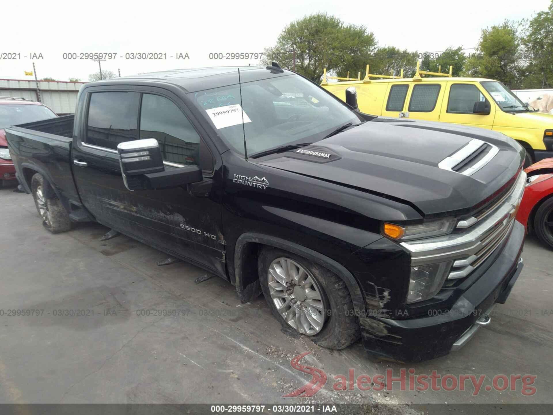 1GC4YREY6LF138754 2020 CHEVROLET SILVERADO 2500HD