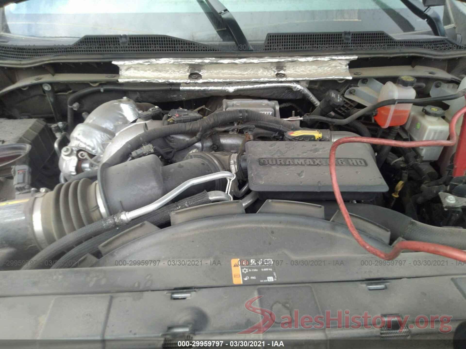 1GC4YREY6LF138754 2020 CHEVROLET SILVERADO 2500HD