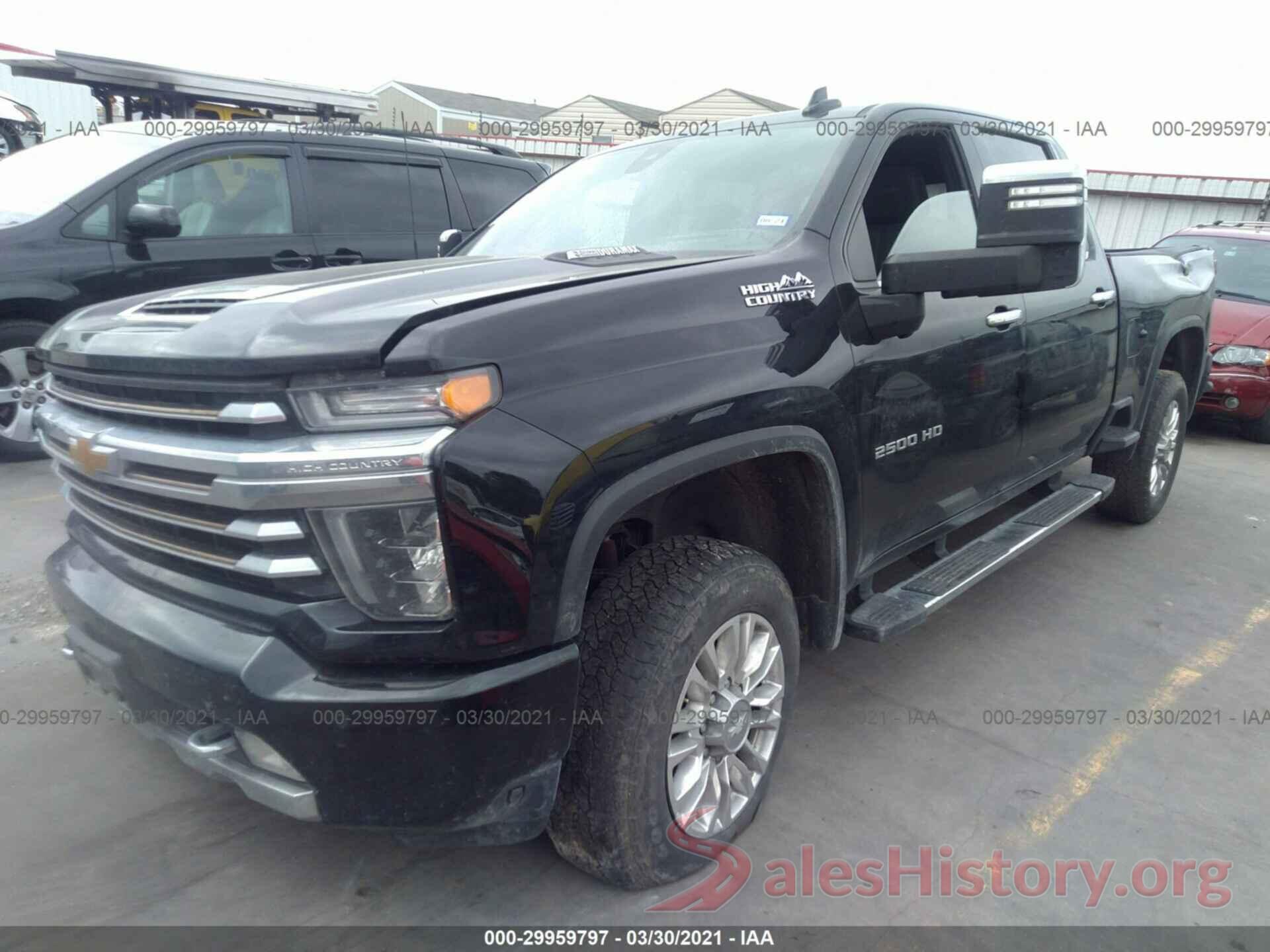 1GC4YREY6LF138754 2020 CHEVROLET SILVERADO 2500HD